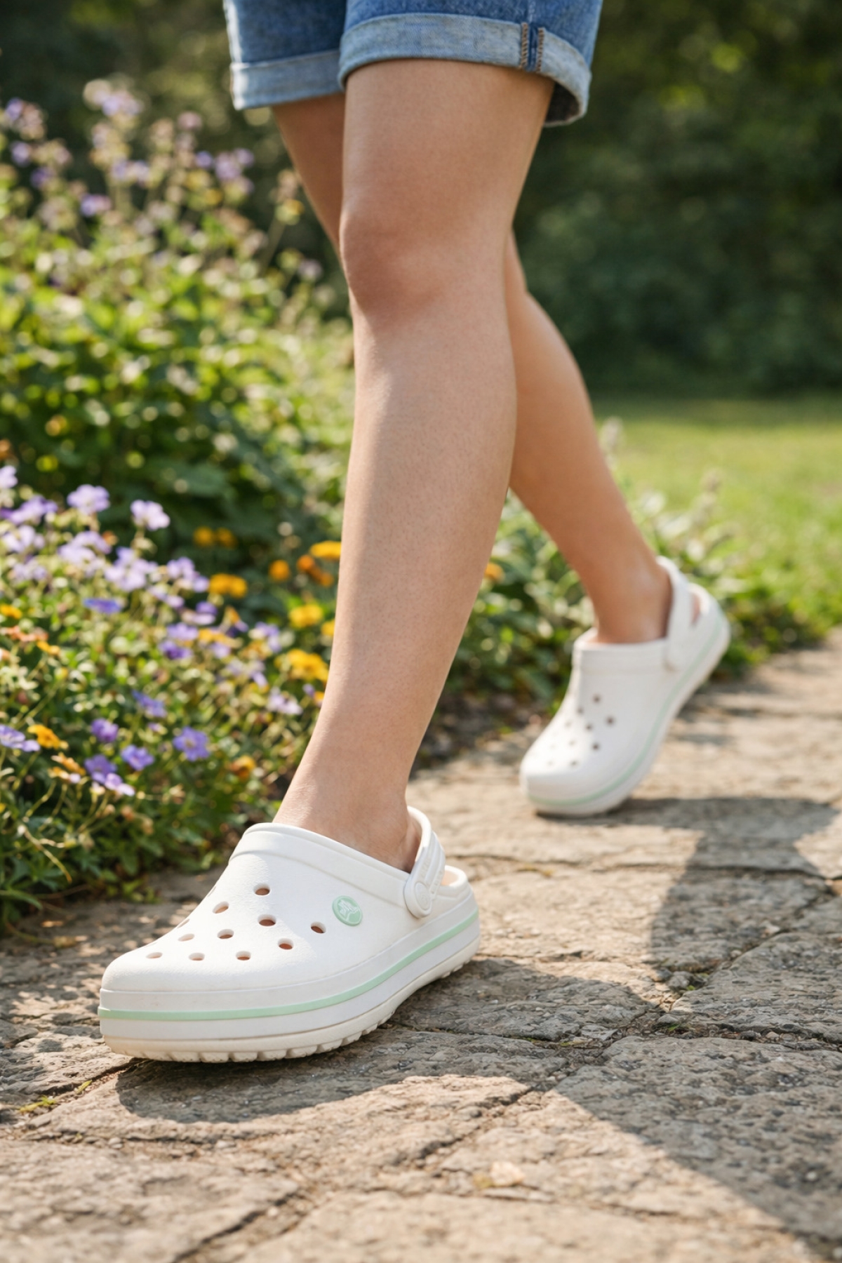 Crocs Beyaz Crocs Crocband Günlük Rahat Terlik
