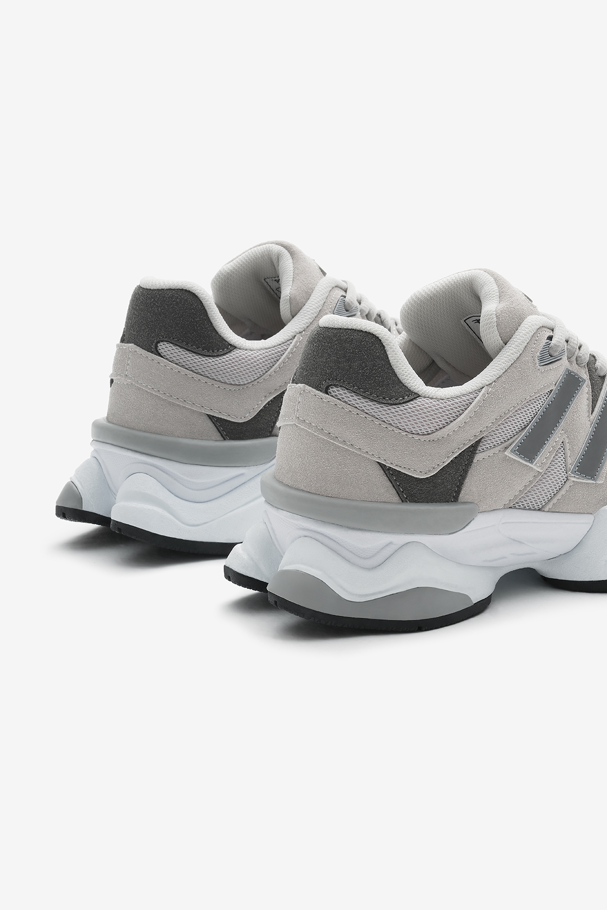 Tonny Black Gri Tonny Black Poli Taban Unisex Anorak Desenli Yüksek Bağcıklı Spor Ayakkabı