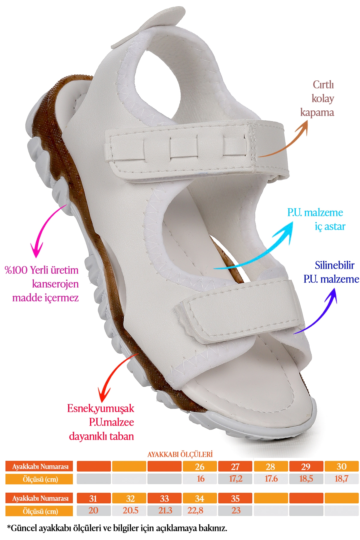 Kiko Kids Siyah Kiko Kids Arz Erkek Çocuk Sandalet