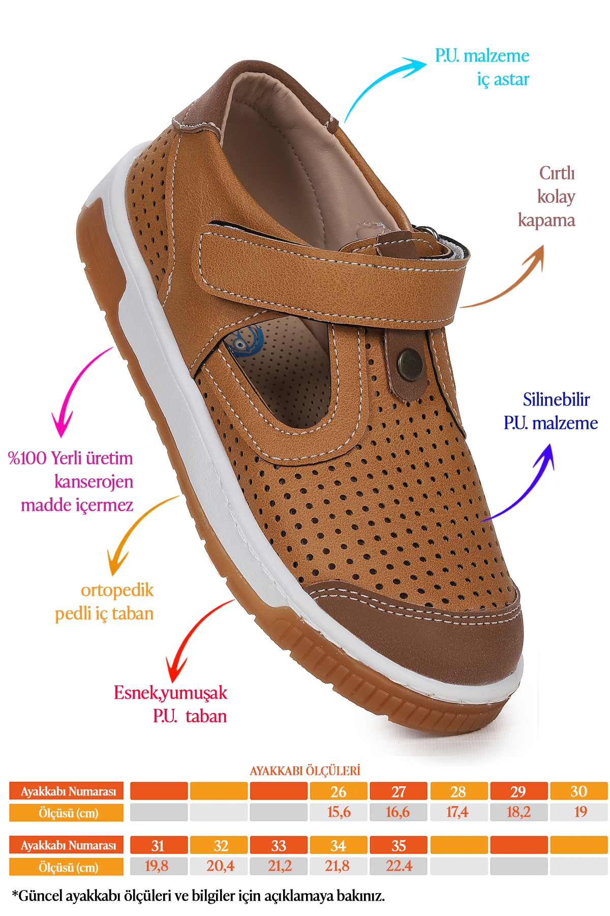 Kiko Kids Beyaz Kiko Kids Arz Erkek Çocuk Günlük Ayakkabı