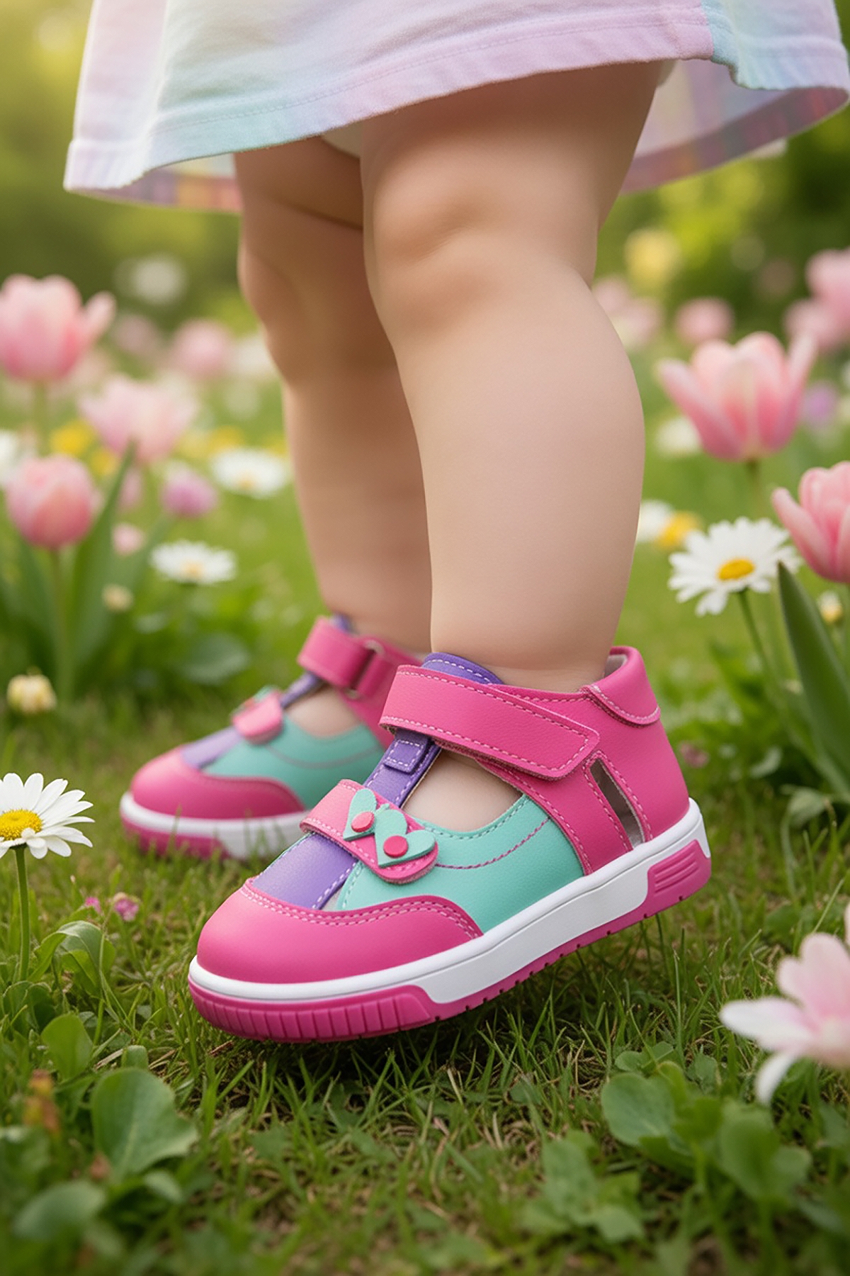 Kiko Kids Beyaz Kiko Kids Arz Kız Çocuk Günlük Ayakkabı