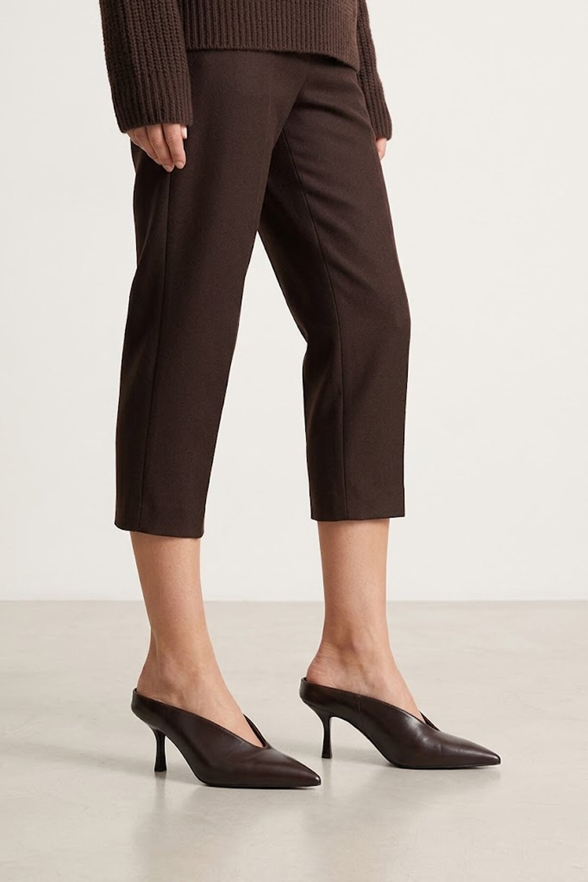 Beety Kahverengi Beety Klasik 26BY250.3319 Kadın Topuklu Ayakkabı