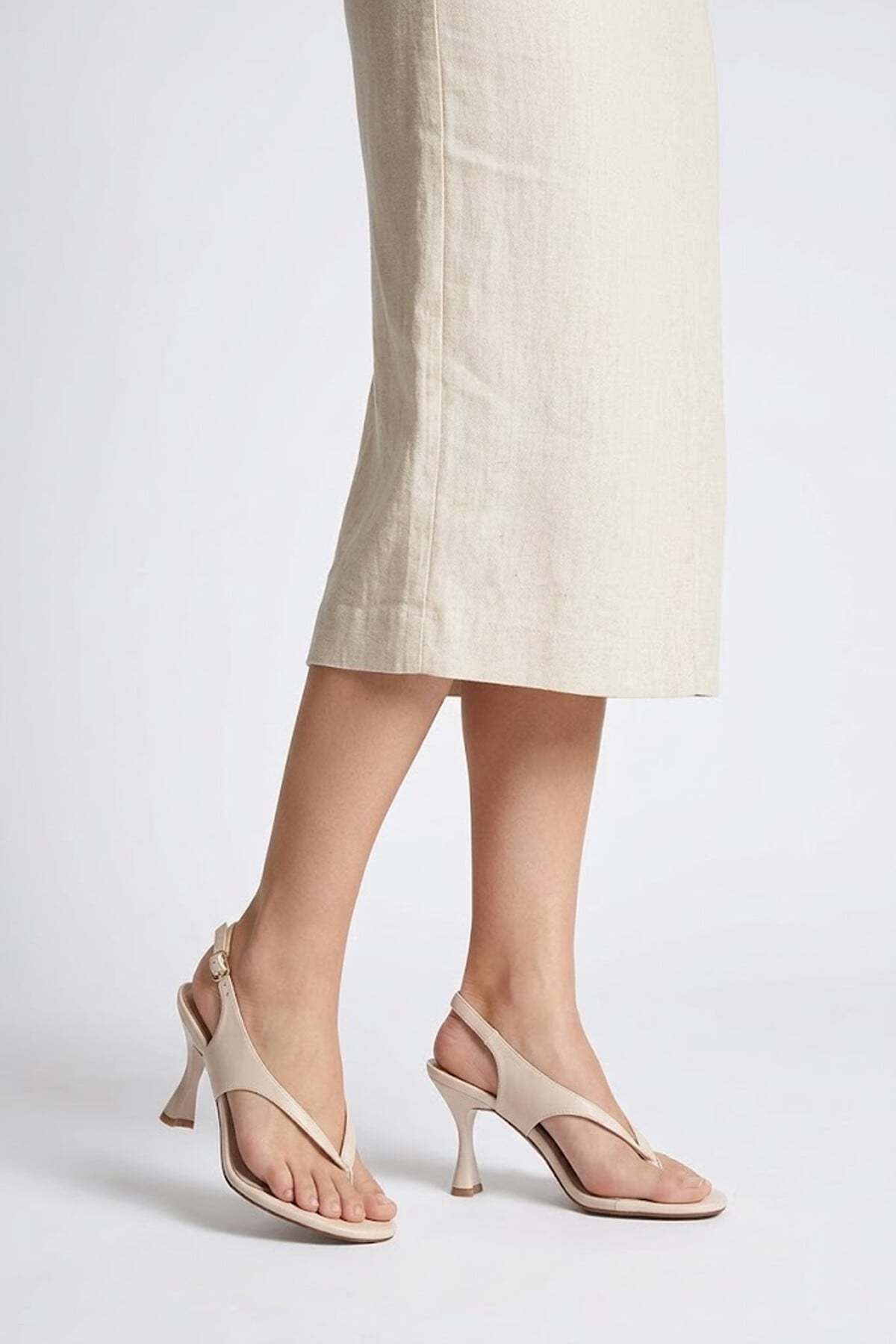 Beety Bej Beety Klasik 26BY250.3322 Kadın Topuklu Ayakkabı