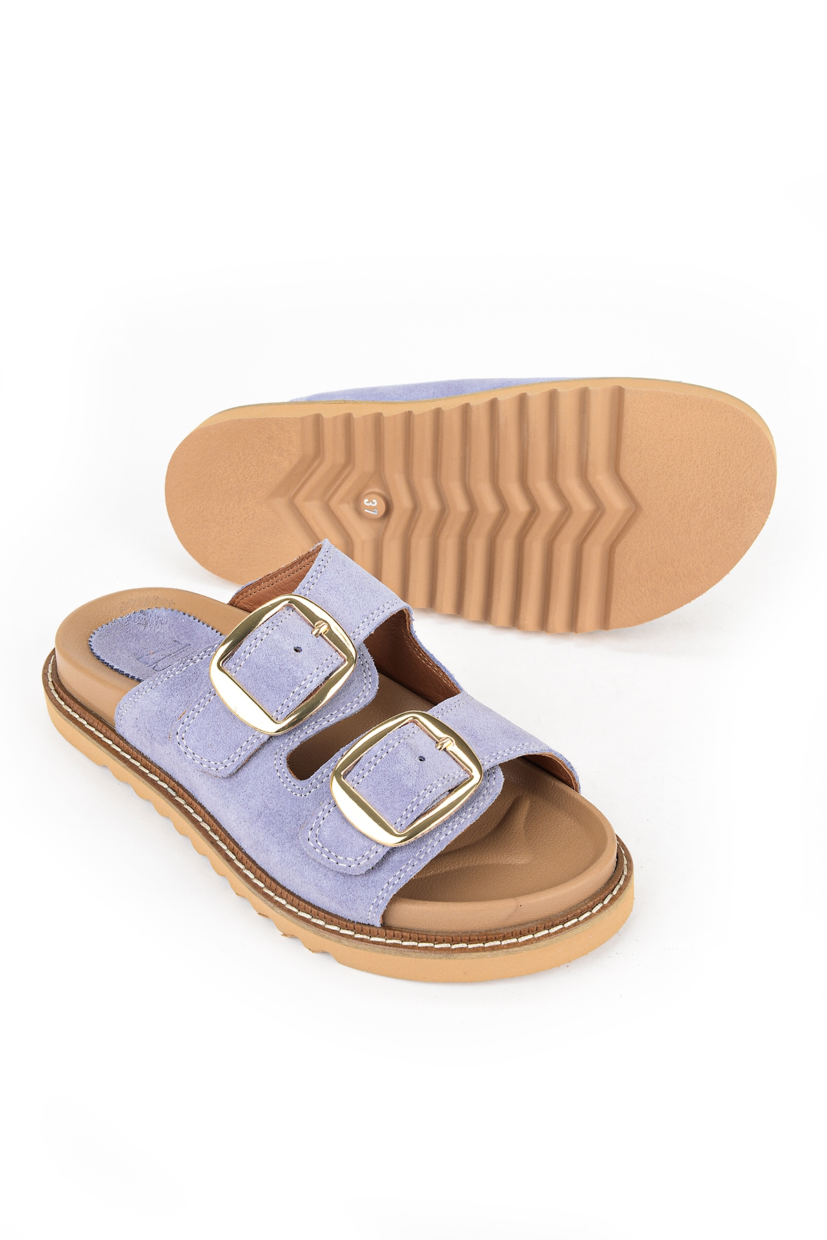 Ziya Mor Ziya Hakiki Kadın Deri Terlik 1611050Z8526