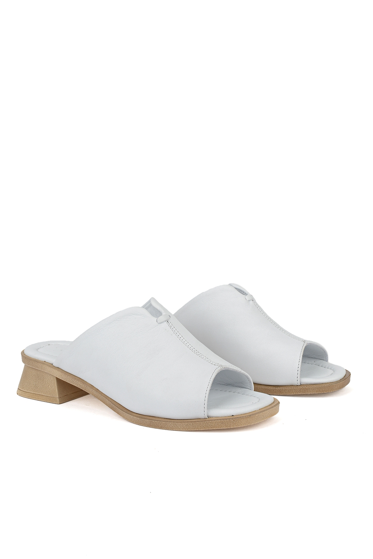 Ziya Siyah Ziya Hakiki Kadın Deri Topuklu Terlik 1611020Z6189