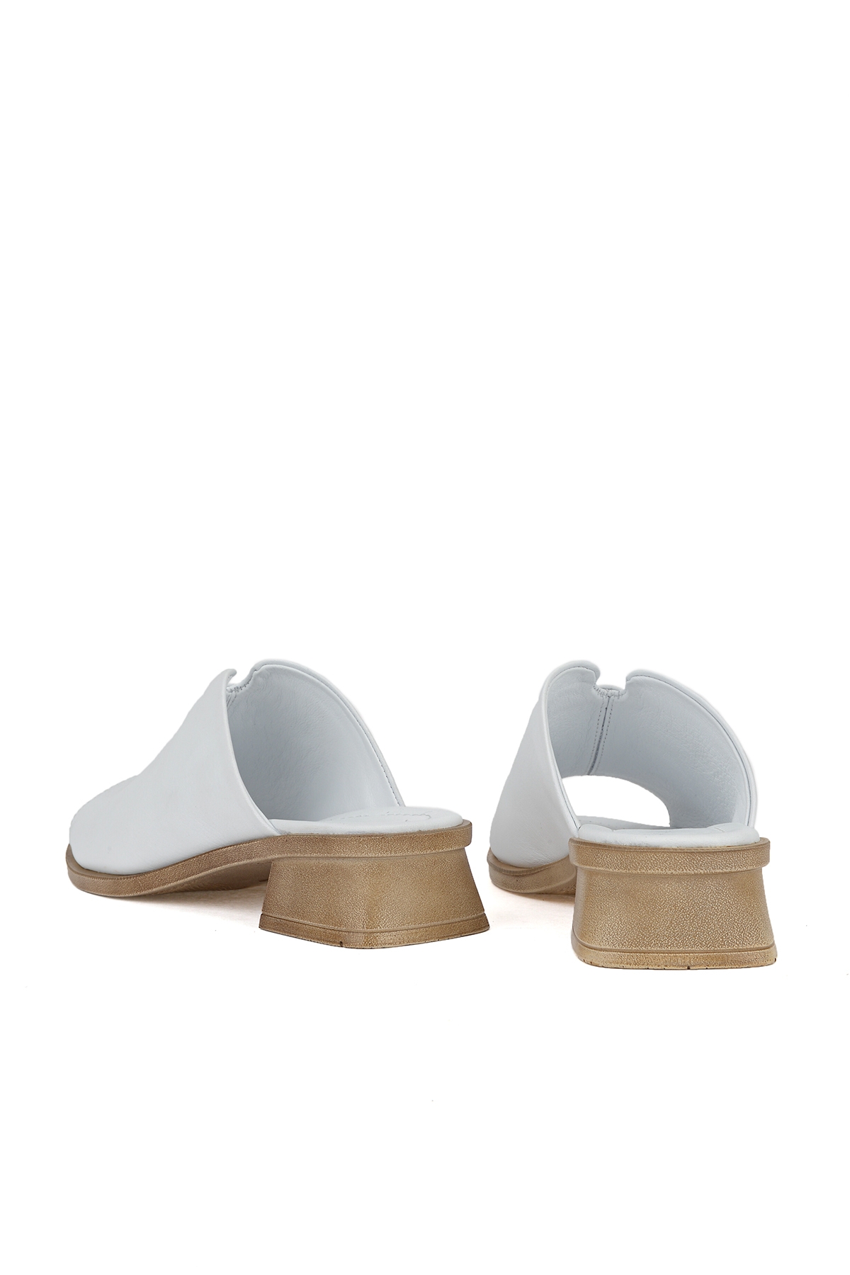 Ziya Siyah Ziya Hakiki Kadın Deri Topuklu Terlik 1611020Z6189