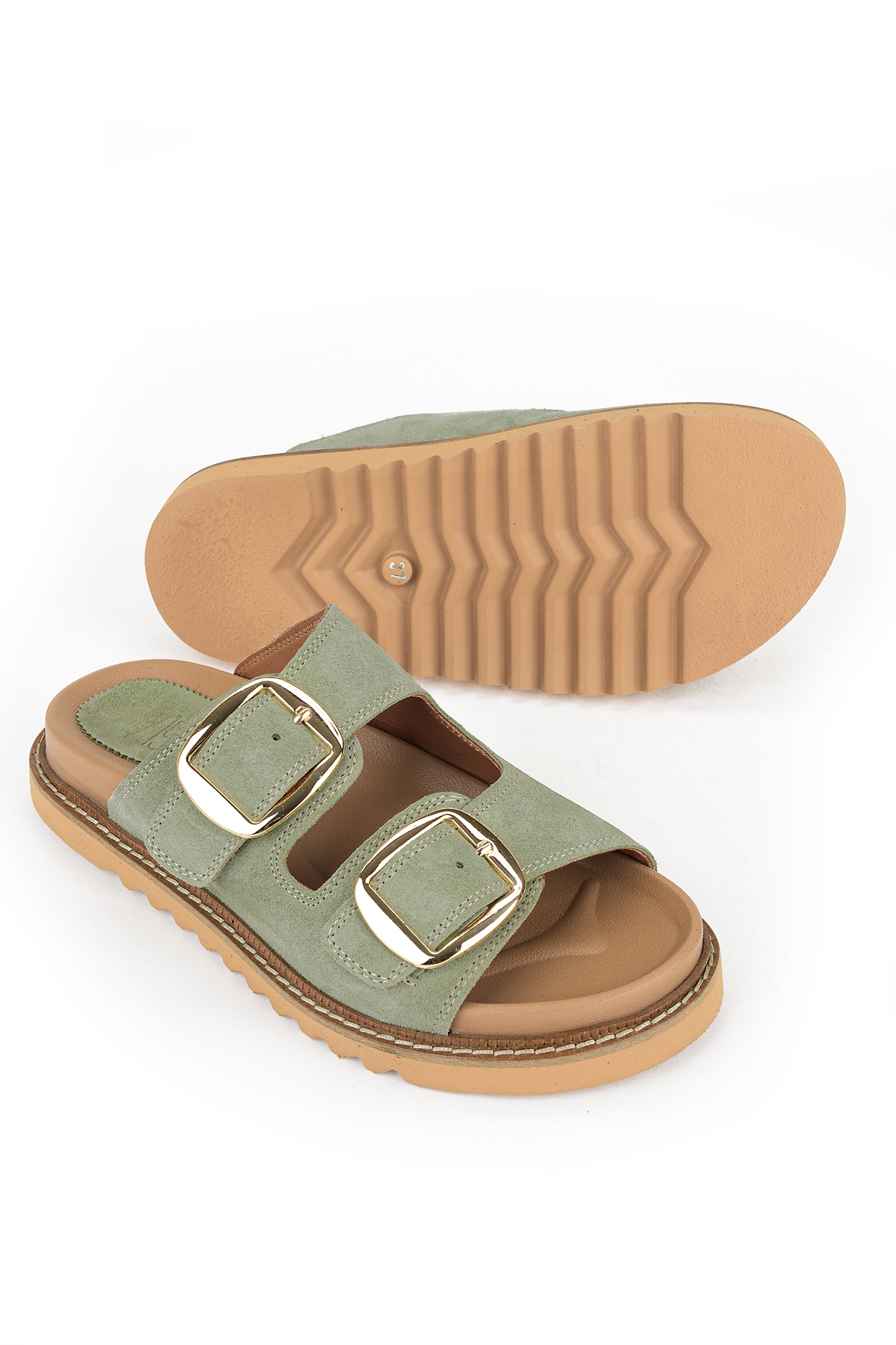 Ziya Mor Ziya Hakiki Kadın Deri Terlik 1611050Z8526