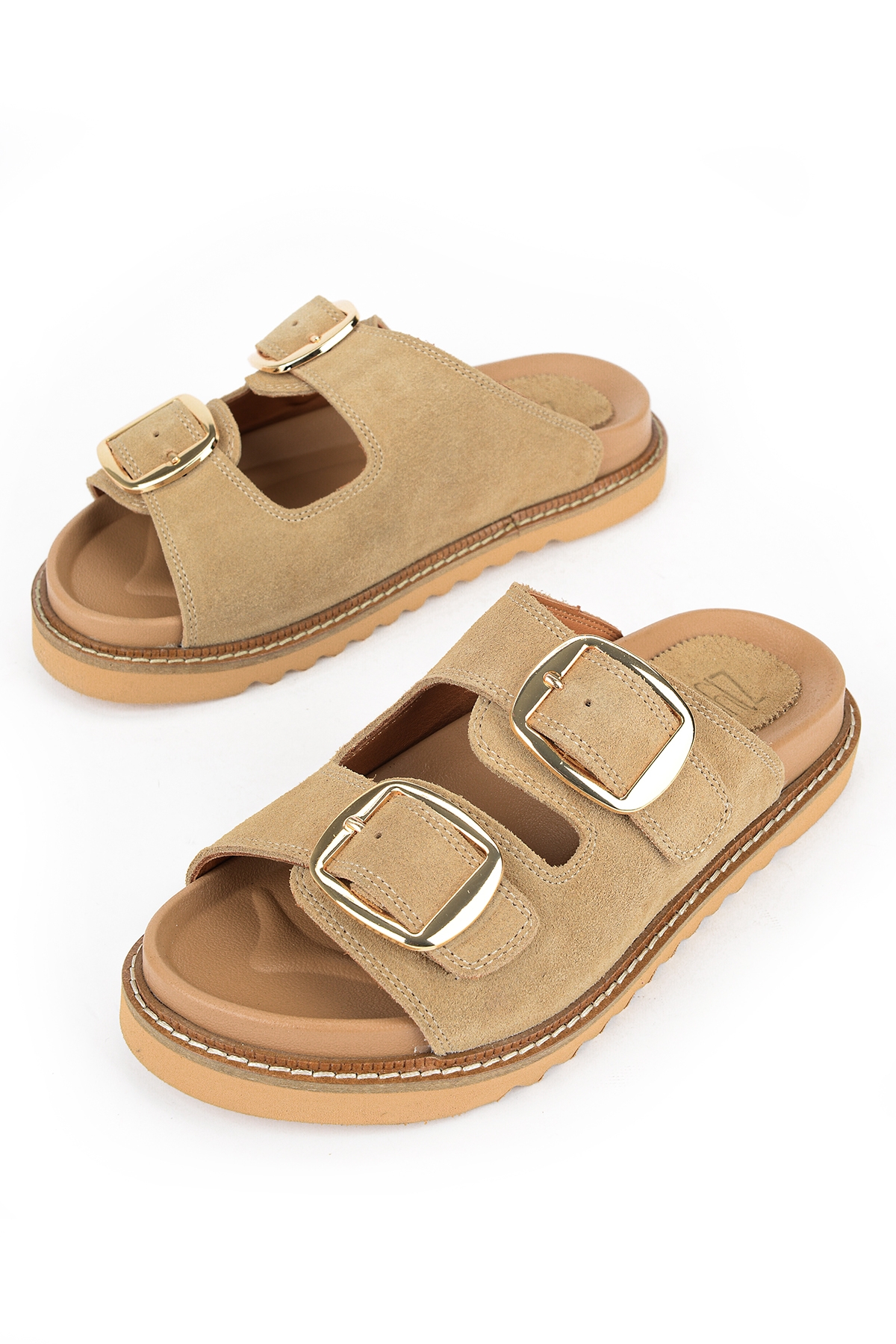 Ziya Mor Ziya Hakiki Kadın Deri Terlik 1611050Z8526