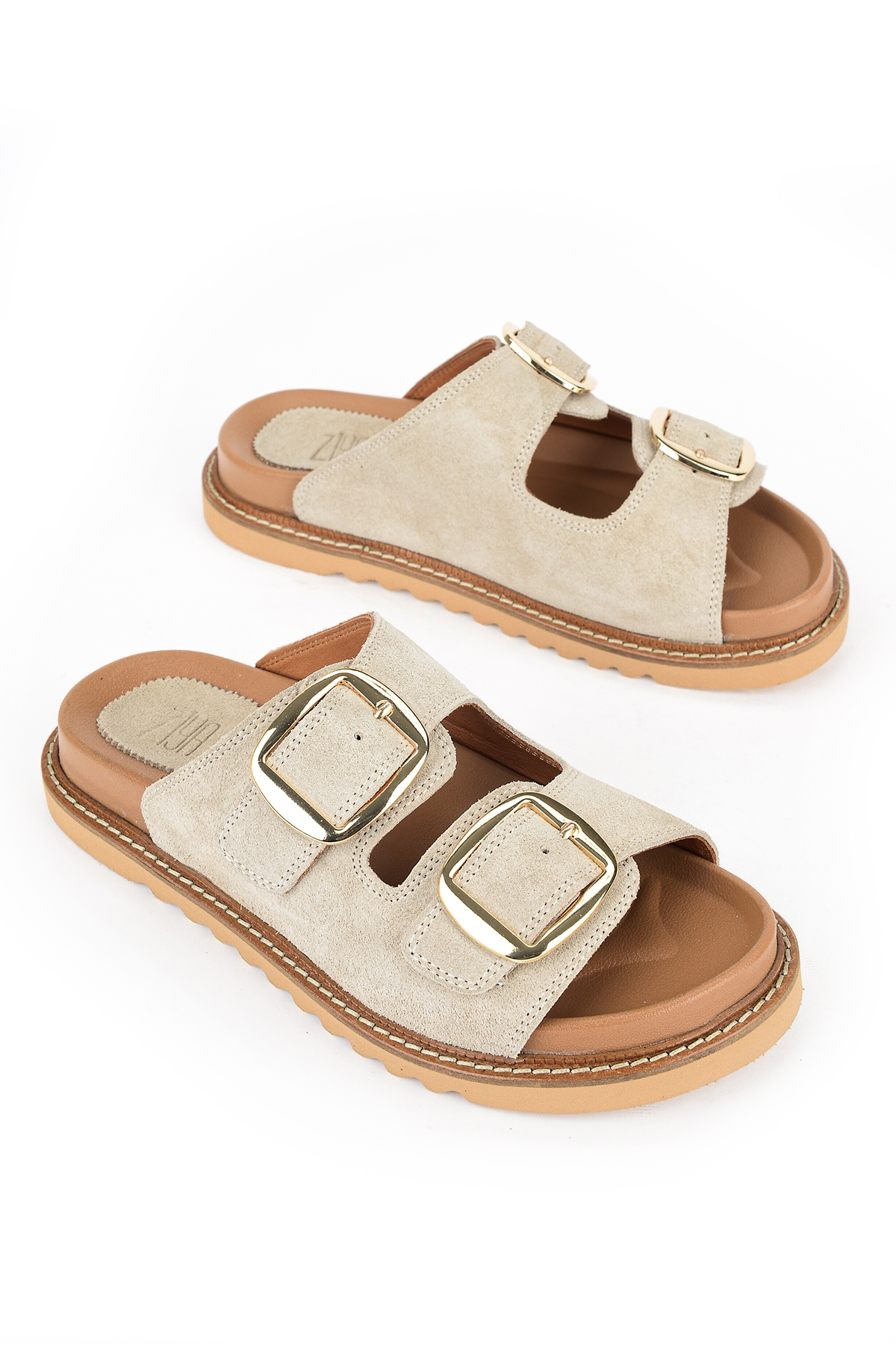 Ziya Mor Ziya Hakiki Kadın Deri Terlik 1611050Z8526