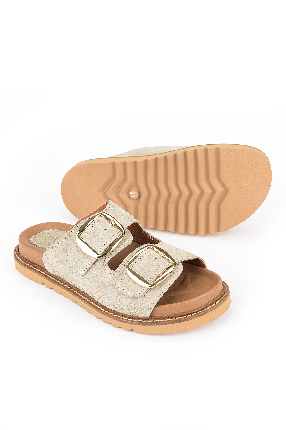 Ziya Mor Ziya Hakiki Kadın Deri Terlik 1611050Z8526