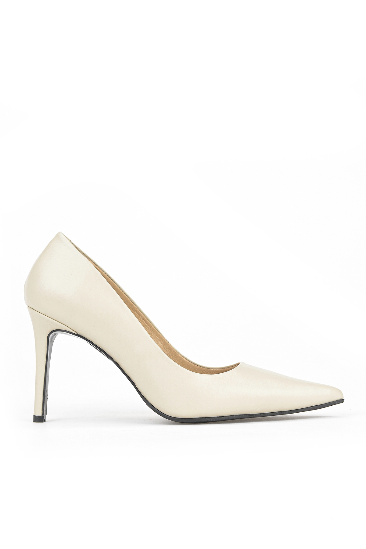 Ziya Siyah Ziya Hakiki Kadın Deri Topuklu Ayakkabı 1611059Z1425