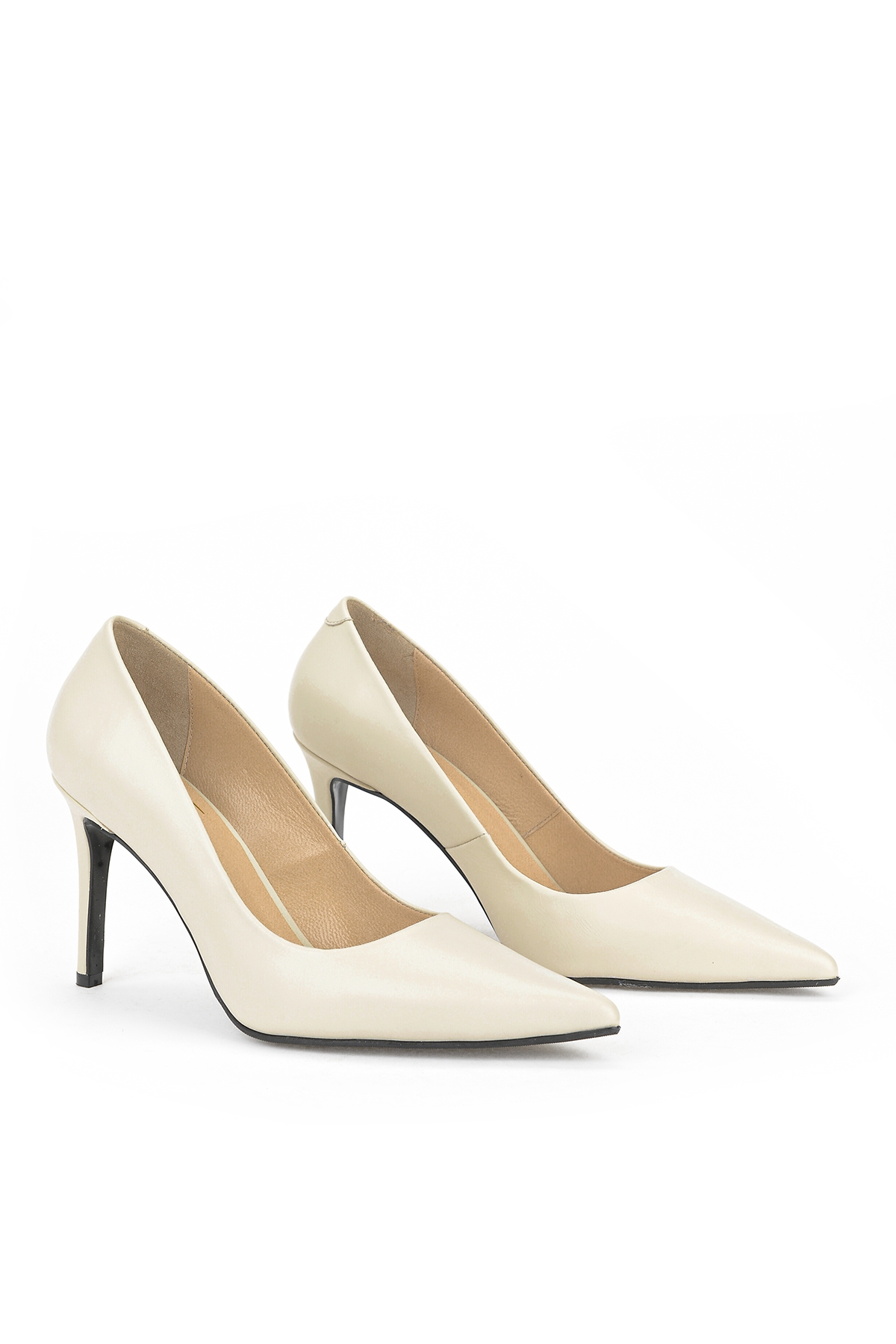 Ziya Siyah Ziya Hakiki Kadın Deri Topuklu Ayakkabı 1611059Z1425