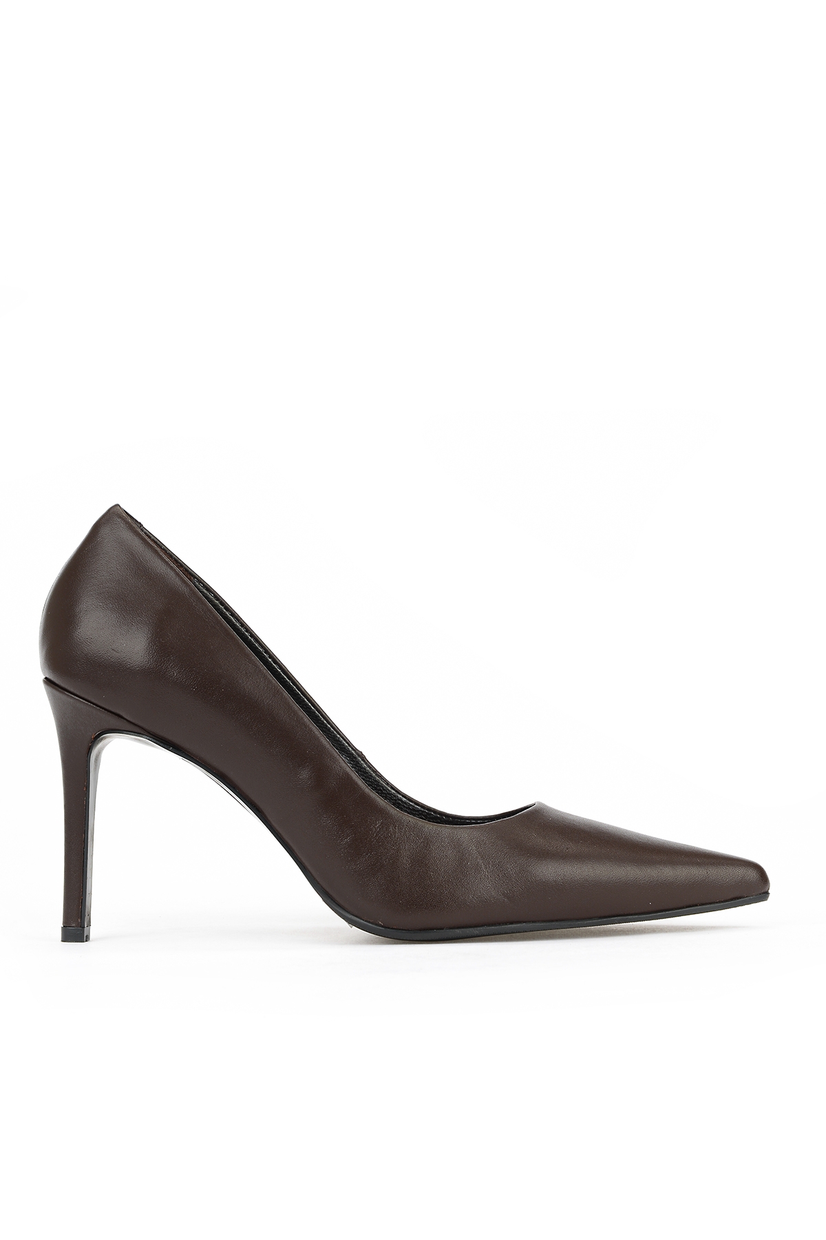 Ziya Siyah Ziya Hakiki Kadın Deri Topuklu Ayakkabı 1611059Z1425