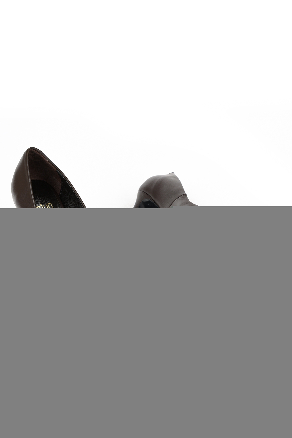 Ziya Siyah Ziya Hakiki Kadın Deri Topuklu Ayakkabı 1611059Z1425