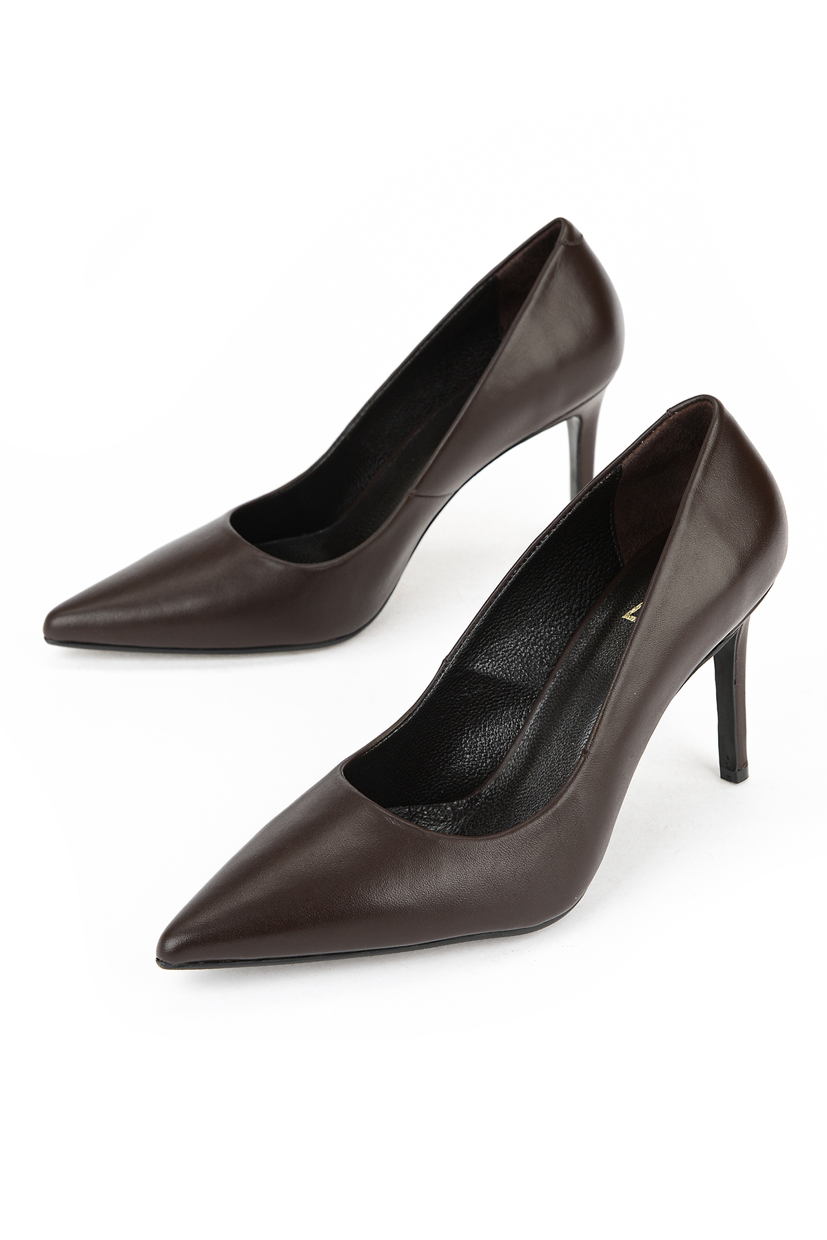 Ziya Siyah Ziya Hakiki Kadın Deri Topuklu Ayakkabı 1611059Z1425
