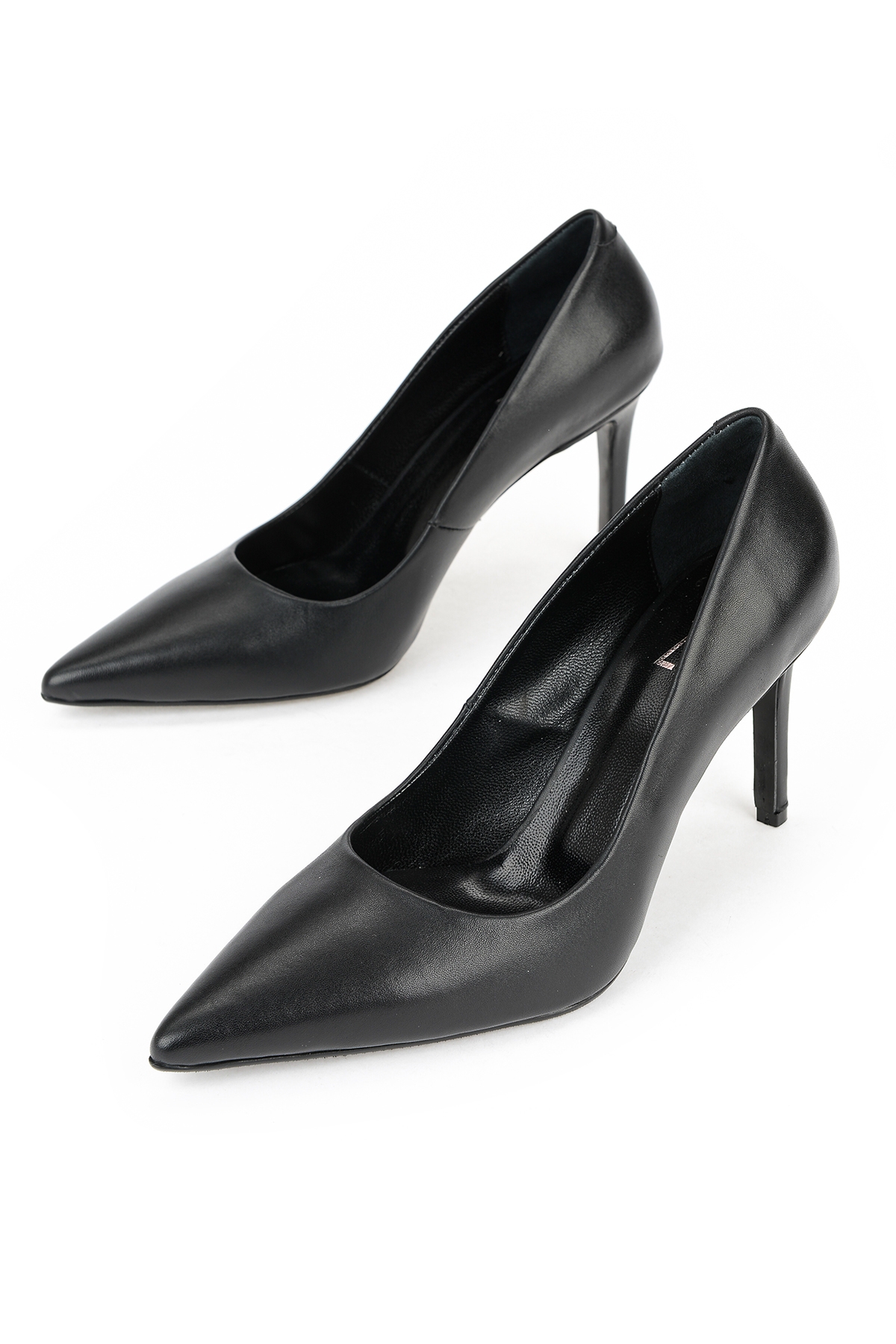 Ziya Siyah Ziya Hakiki Kadın Deri Topuklu Ayakkabı 1611059Z1425