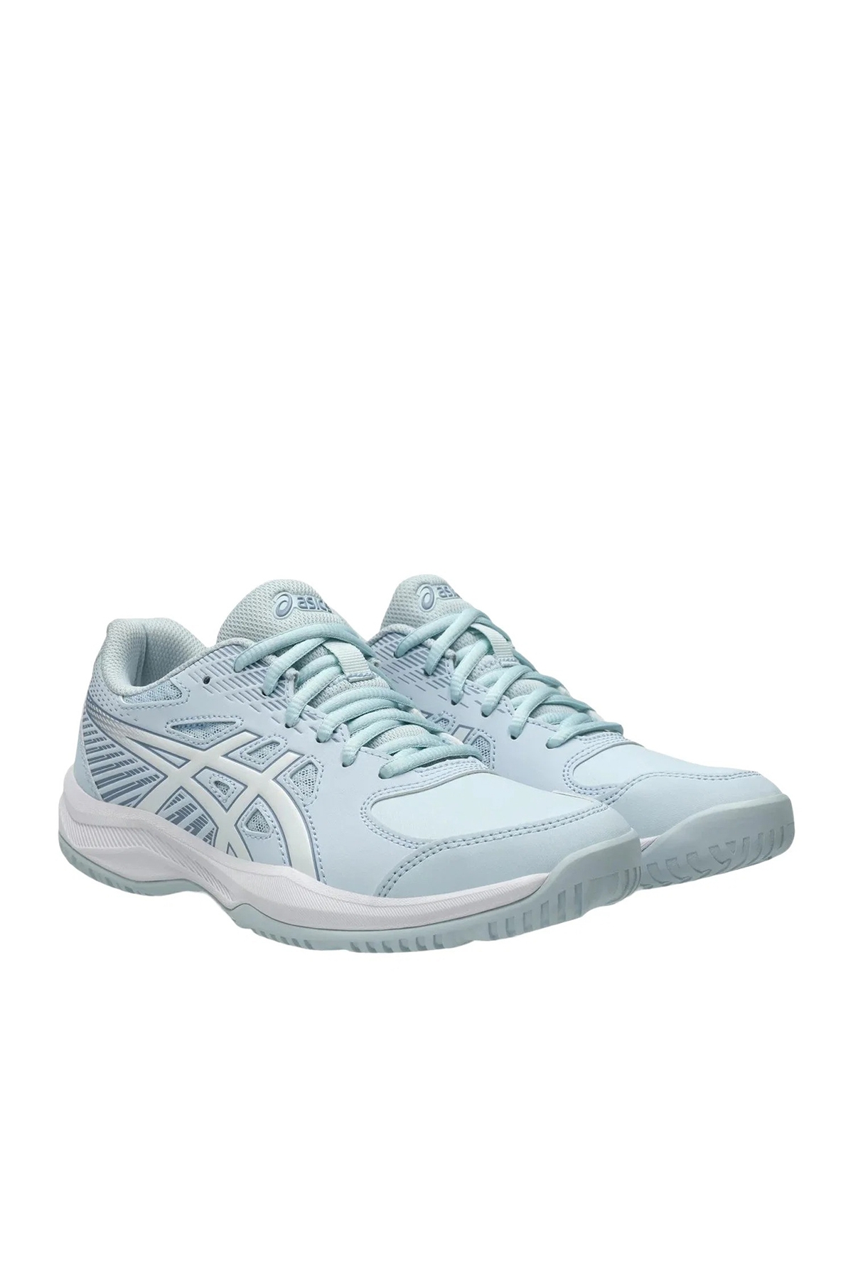 Asics Bej Asics 4 Court Slide Kadın Tenis Ayakkabısı