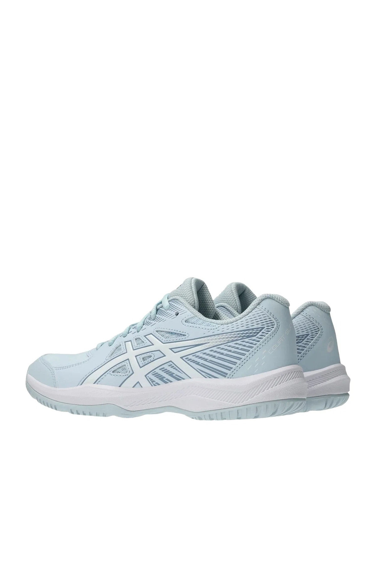 Asics Bej Asics 4 Court Slide Kadın Tenis Ayakkabısı