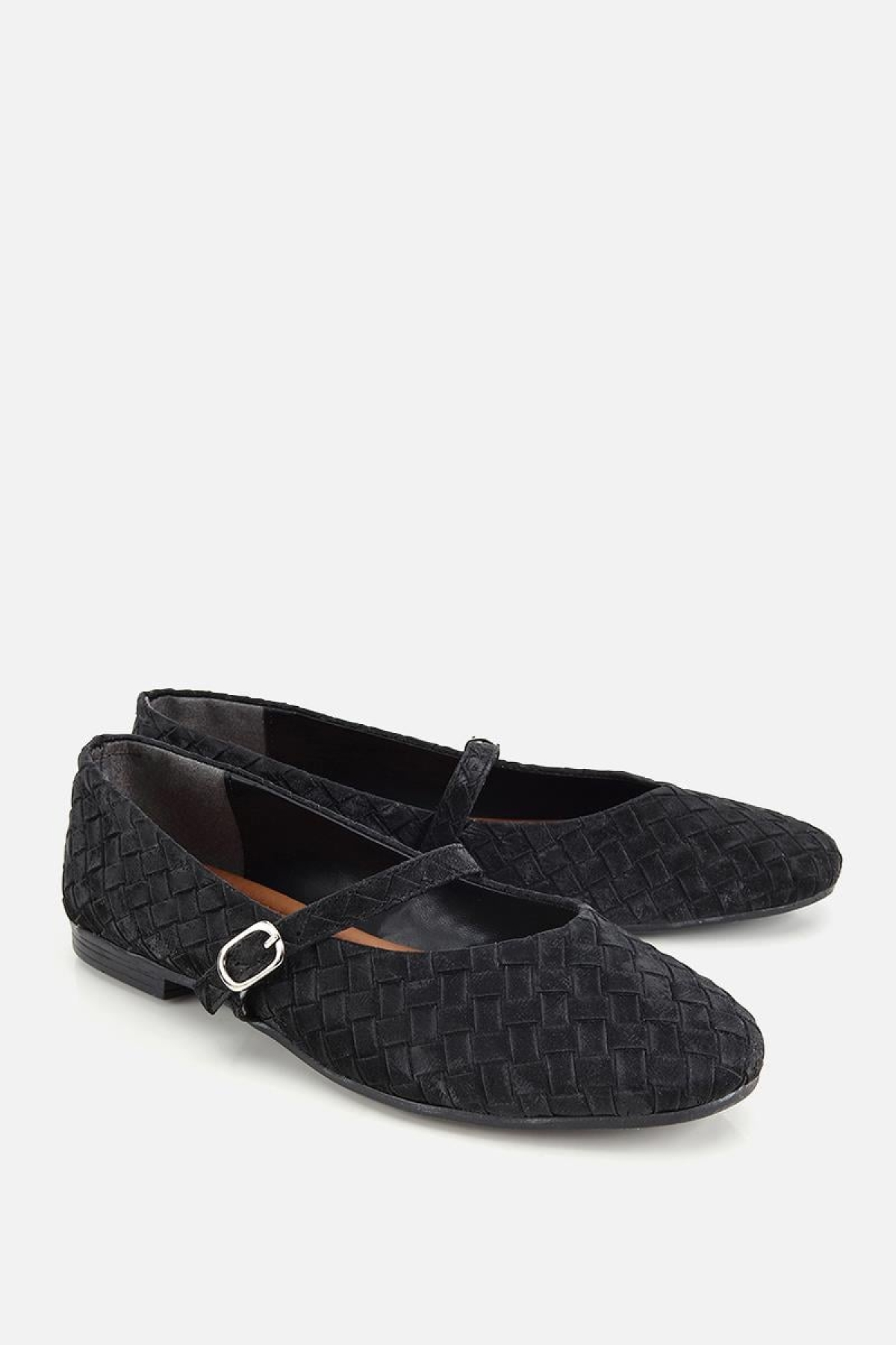 Yaya By Hotiç Siyah Yaya By Hotiç Yaya By Kadın Örgü Detaylı Günlük Düz Tabanlı Babet