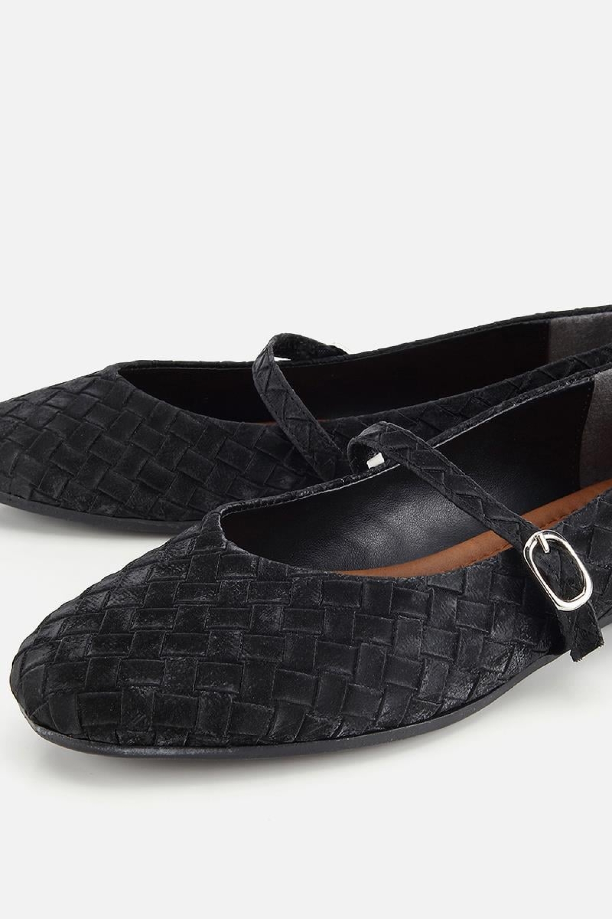 Yaya By Hotiç Siyah Yaya By Hotiç Yaya By Kadın Örgü Detaylı Günlük Düz Tabanlı Babet