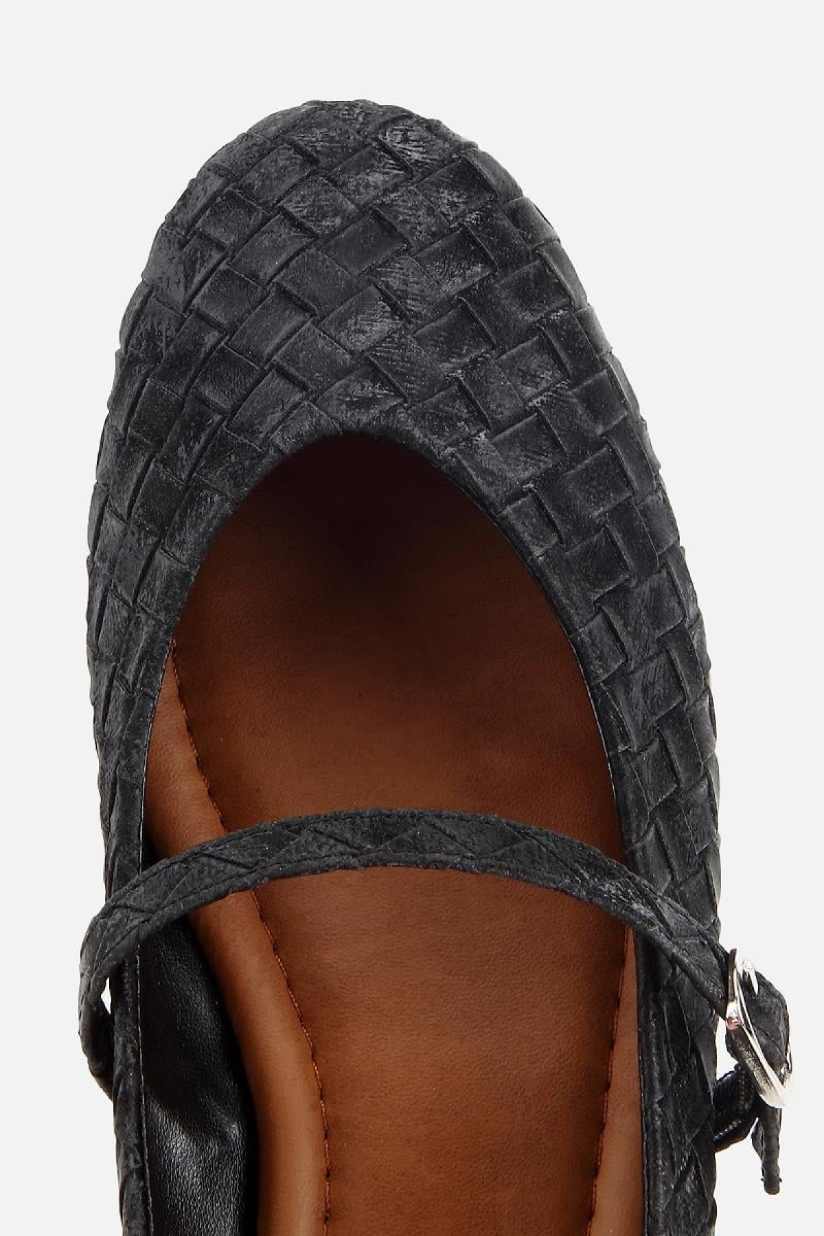 Yaya By Hotiç Siyah Yaya By Hotiç Yaya By Kadın Örgü Detaylı Günlük Düz Tabanlı Babet