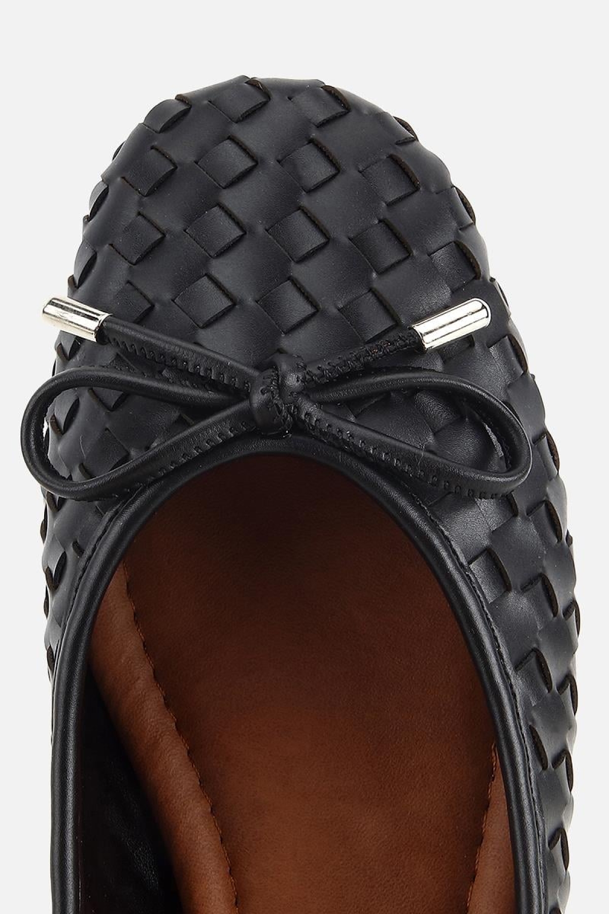 Yaya By Hotiç Kahverengi Yaya By Hotiç Yaya By Kadın Örgü Detaylı Günlük Düz Babet