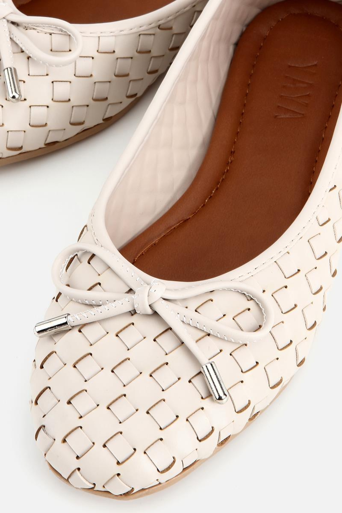 Yaya By Hotiç Kahverengi Yaya By Hotiç Yaya By Kadın Örgü Detaylı Günlük Düz Babet