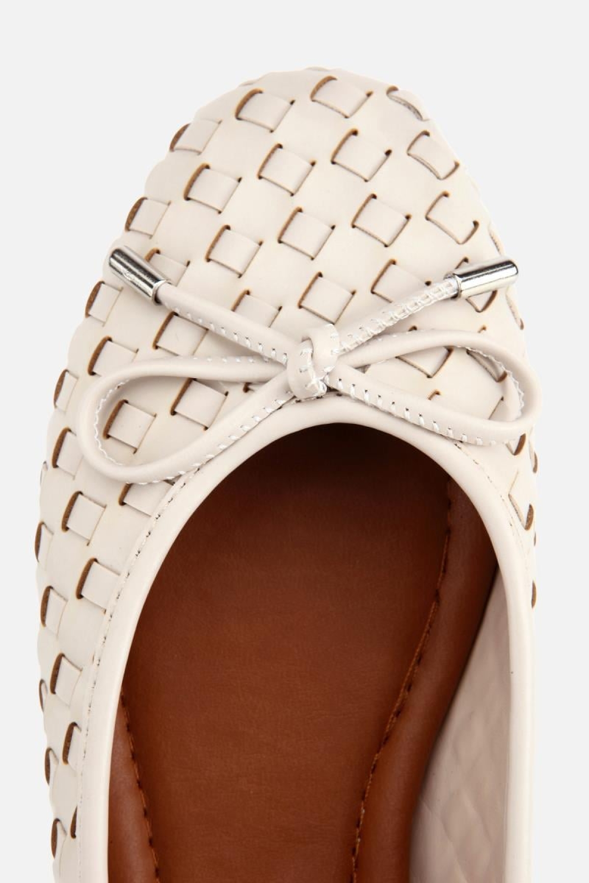 Yaya By Hotiç Kahverengi Yaya By Hotiç Yaya By Kadın Örgü Detaylı Günlük Düz Babet