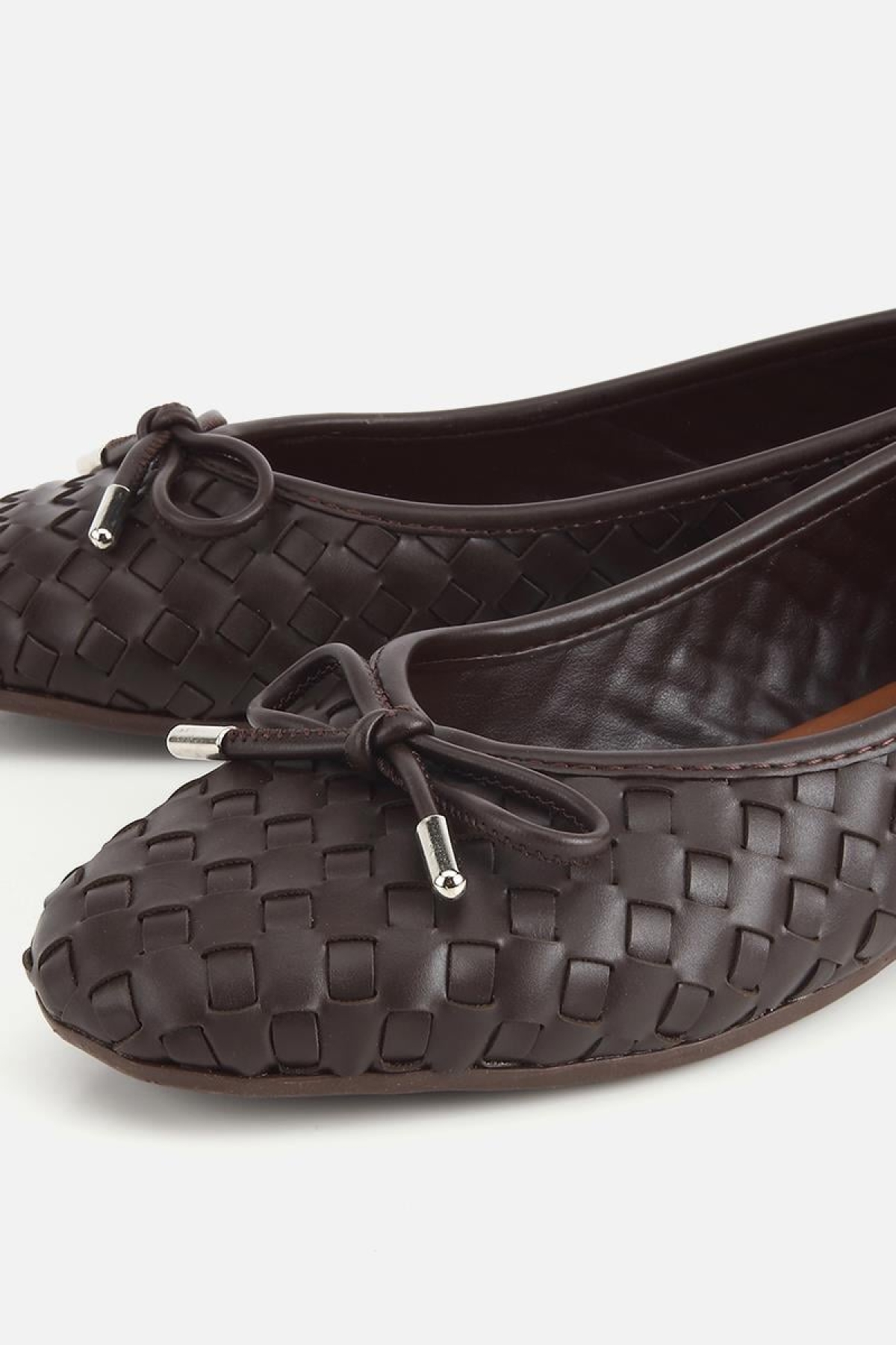 Yaya By Hotiç Kahverengi Yaya By Hotiç Yaya By Kadın Örgü Detaylı Günlük Düz Babet