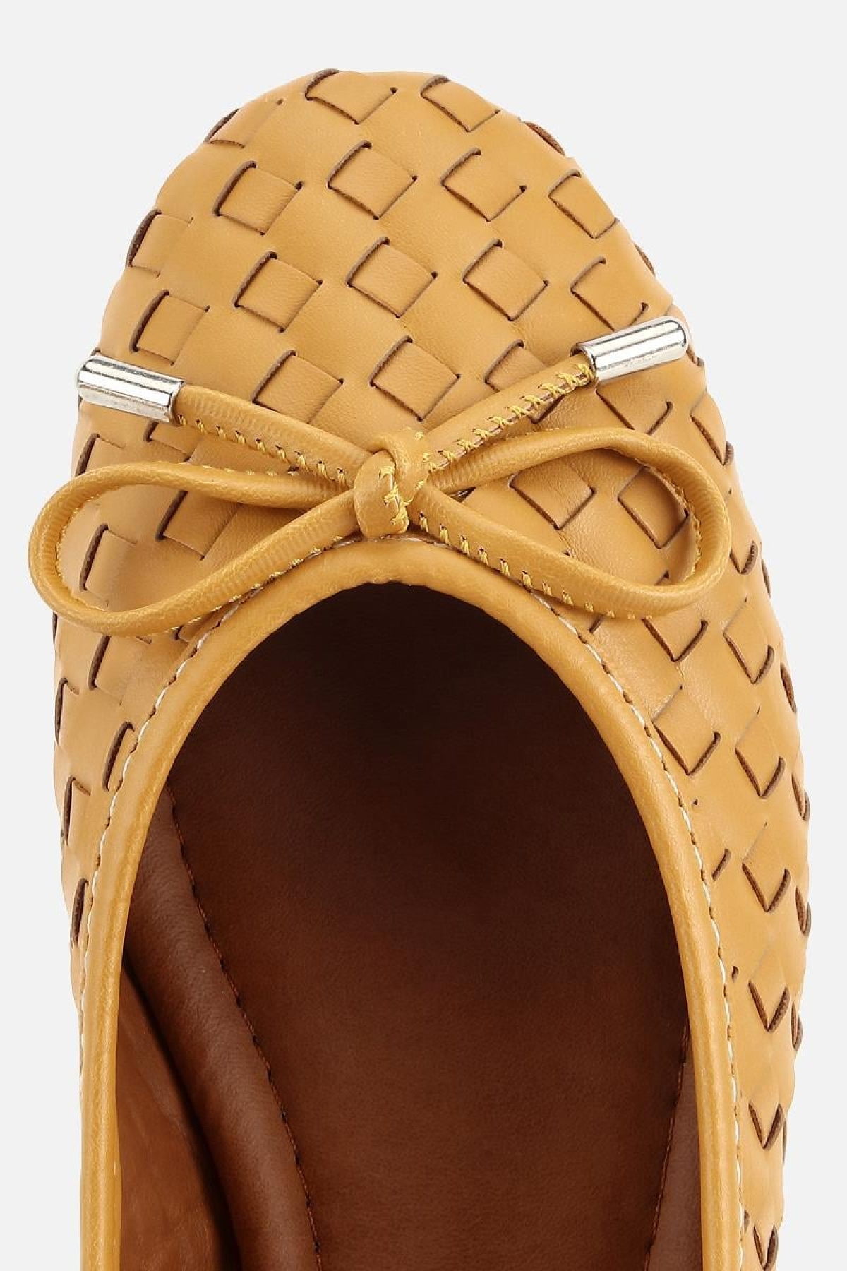 Yaya By Hotiç Kahverengi Yaya By Hotiç Yaya By Kadın Örgü Detaylı Günlük Düz Babet