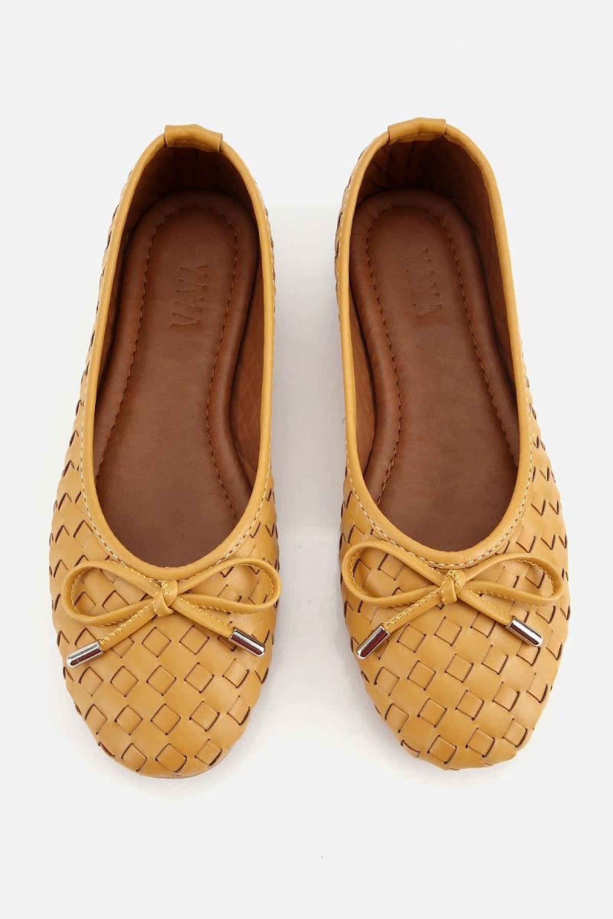 Yaya By Hotiç Kahverengi Yaya By Hotiç Yaya By Kadın Örgü Detaylı Günlük Düz Babet