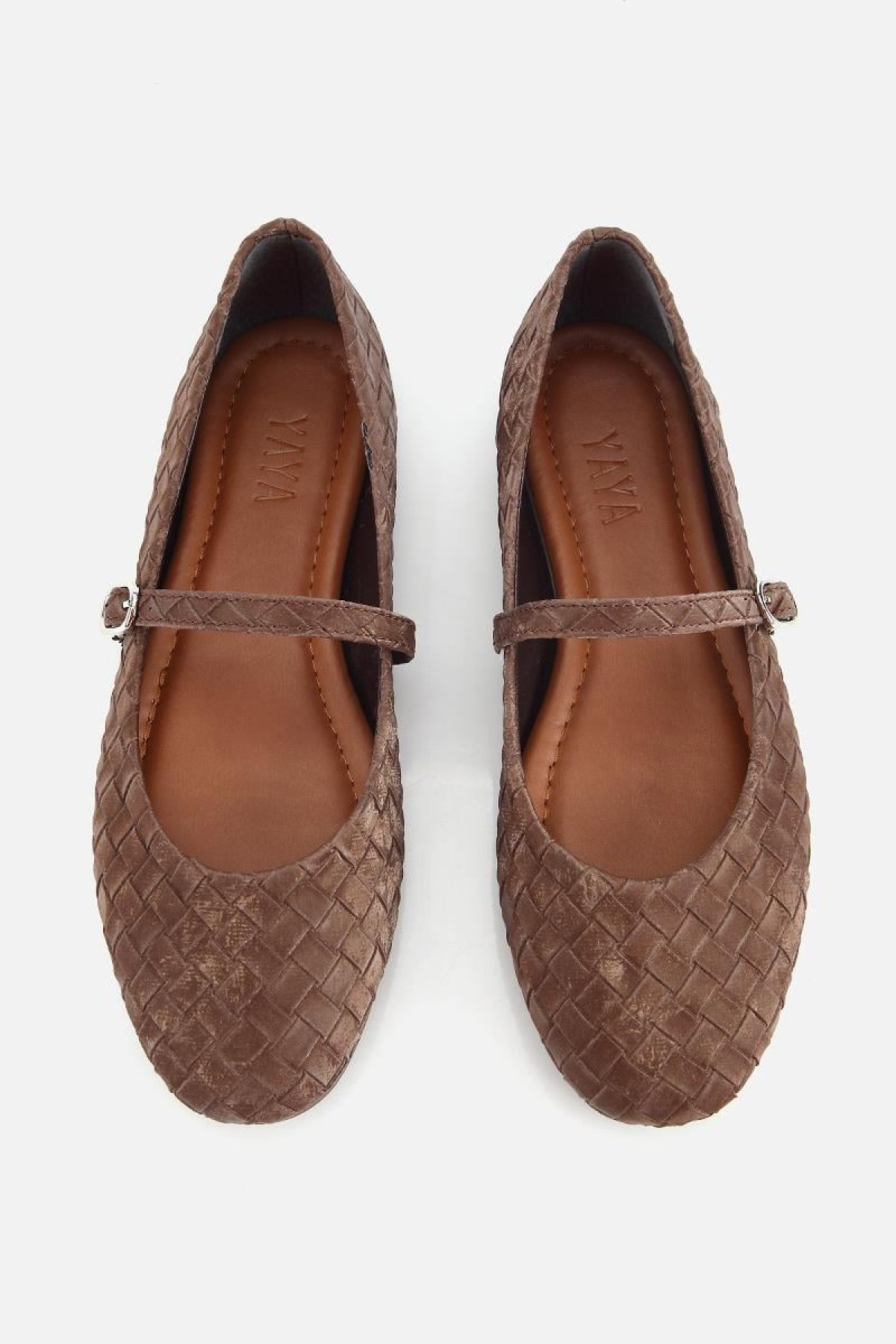 Yaya By Hotiç Siyah Yaya By Hotiç Yaya By Kadın Örgü Detaylı Günlük Düz Tabanlı Babet