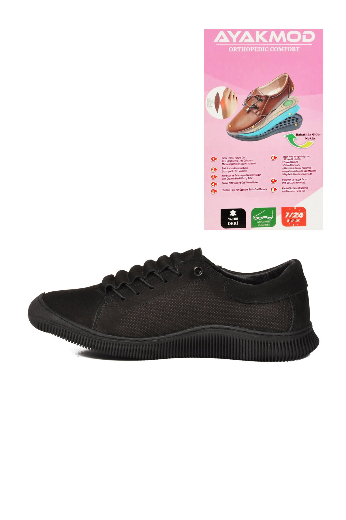 A Spor Bej A Spor Hakiki Deri Kadın Casual Ayakkabı