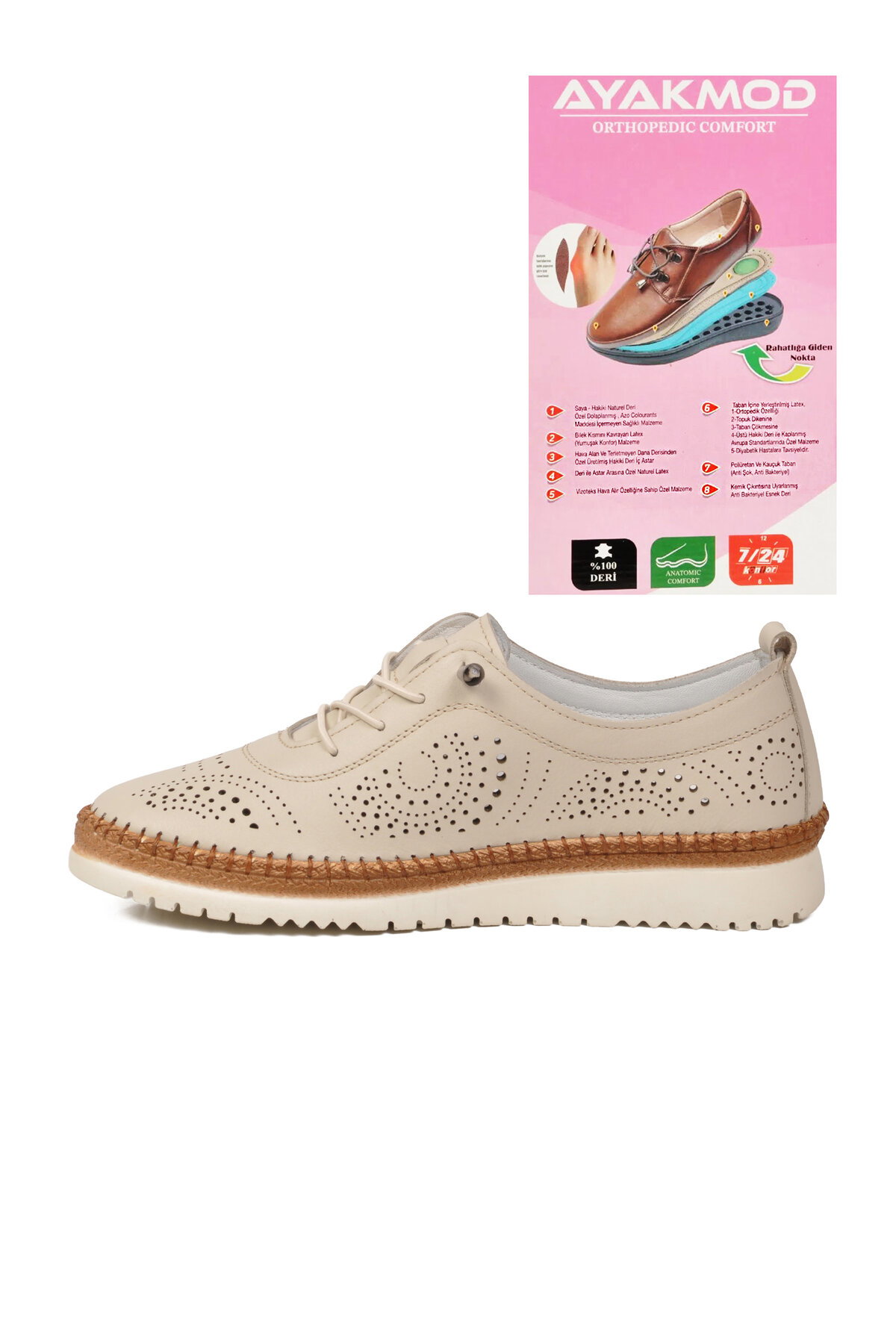 A Spor Siyah A Spor Hakiki Deri Kadın Casual Ayakkabı