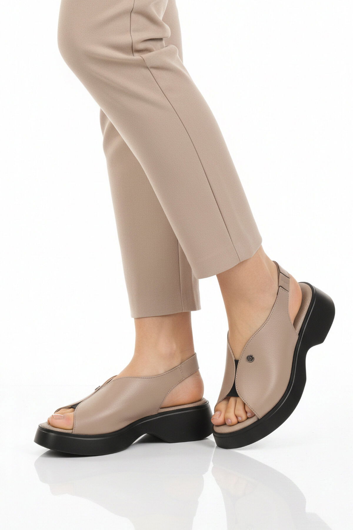 Pierre Cardin Vizon Pierre Cardin Topuklu Kadın Sandalet