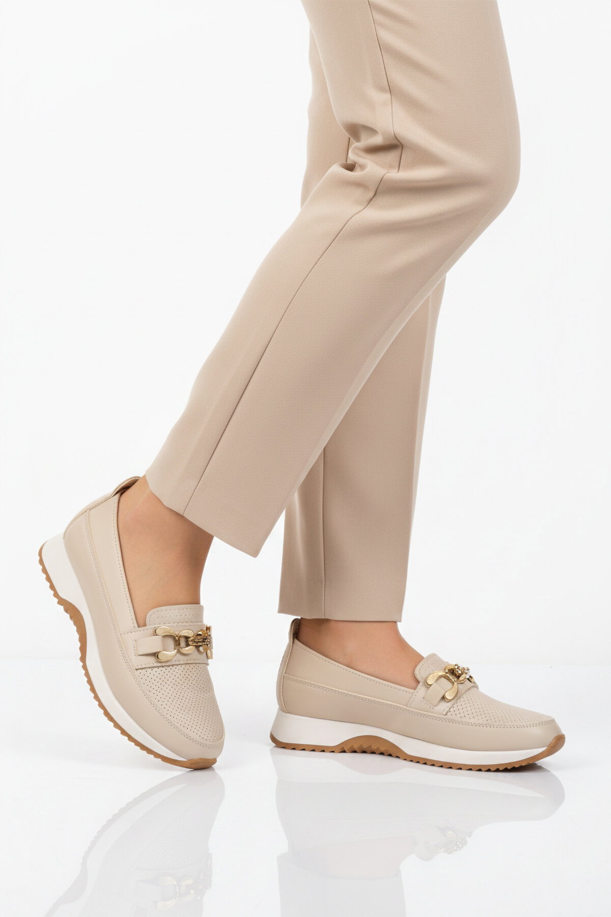 Ayakmod Siyah Ayakmod Hafif Esnek Kadın Casual Ayakkabı 064 Z