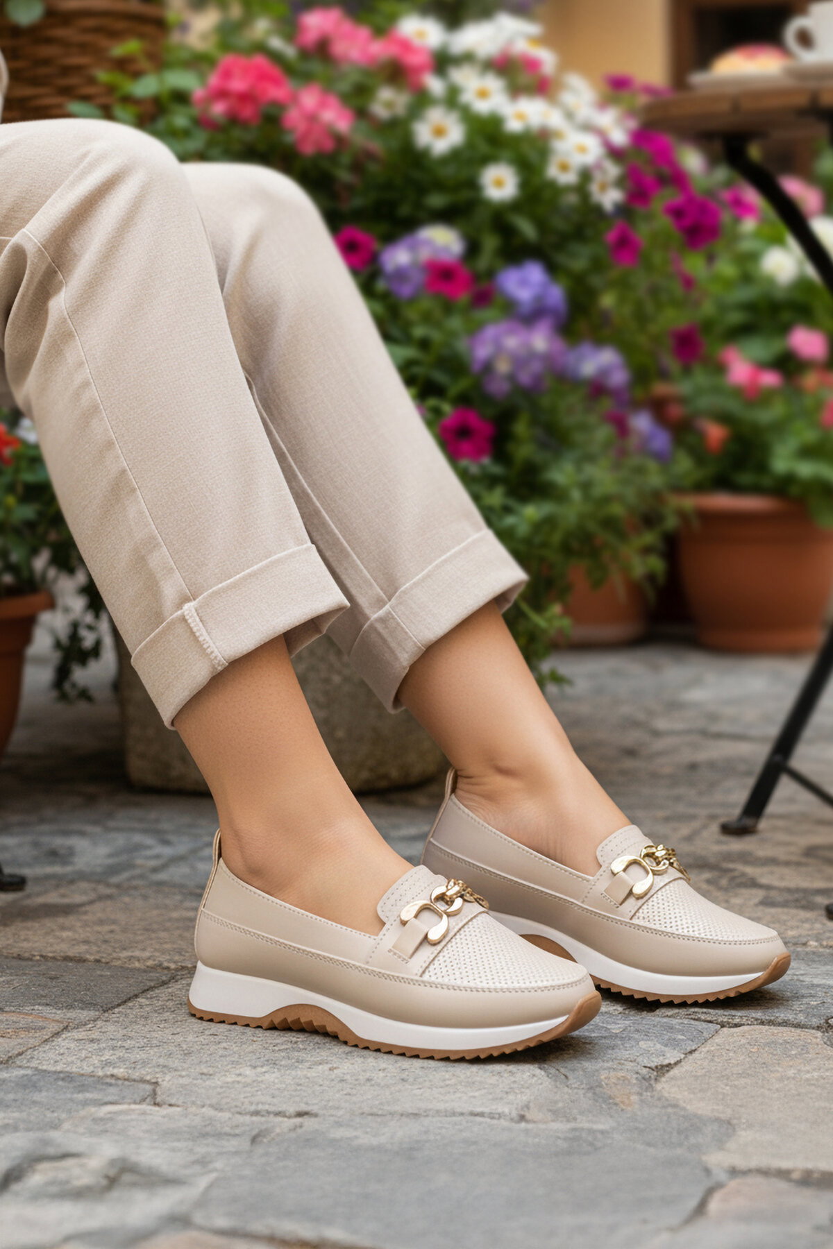 Ayakmod Siyah Ayakmod Hafif Esnek Kadın Casual Ayakkabı 064 Z