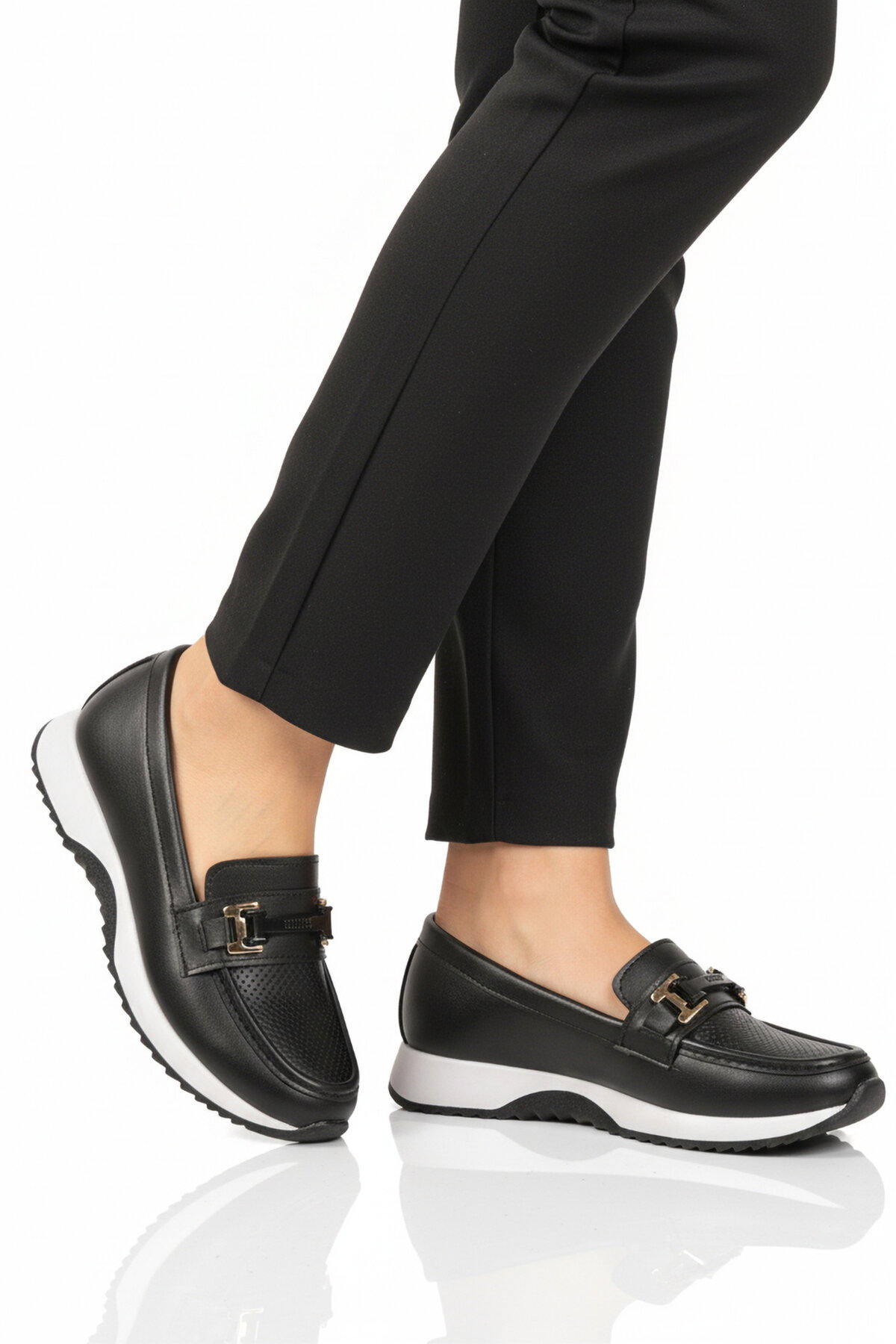 Ayakmod Bej Ayakmod Hafif Esnek Kadın Casual Ayakkabı 067 Z