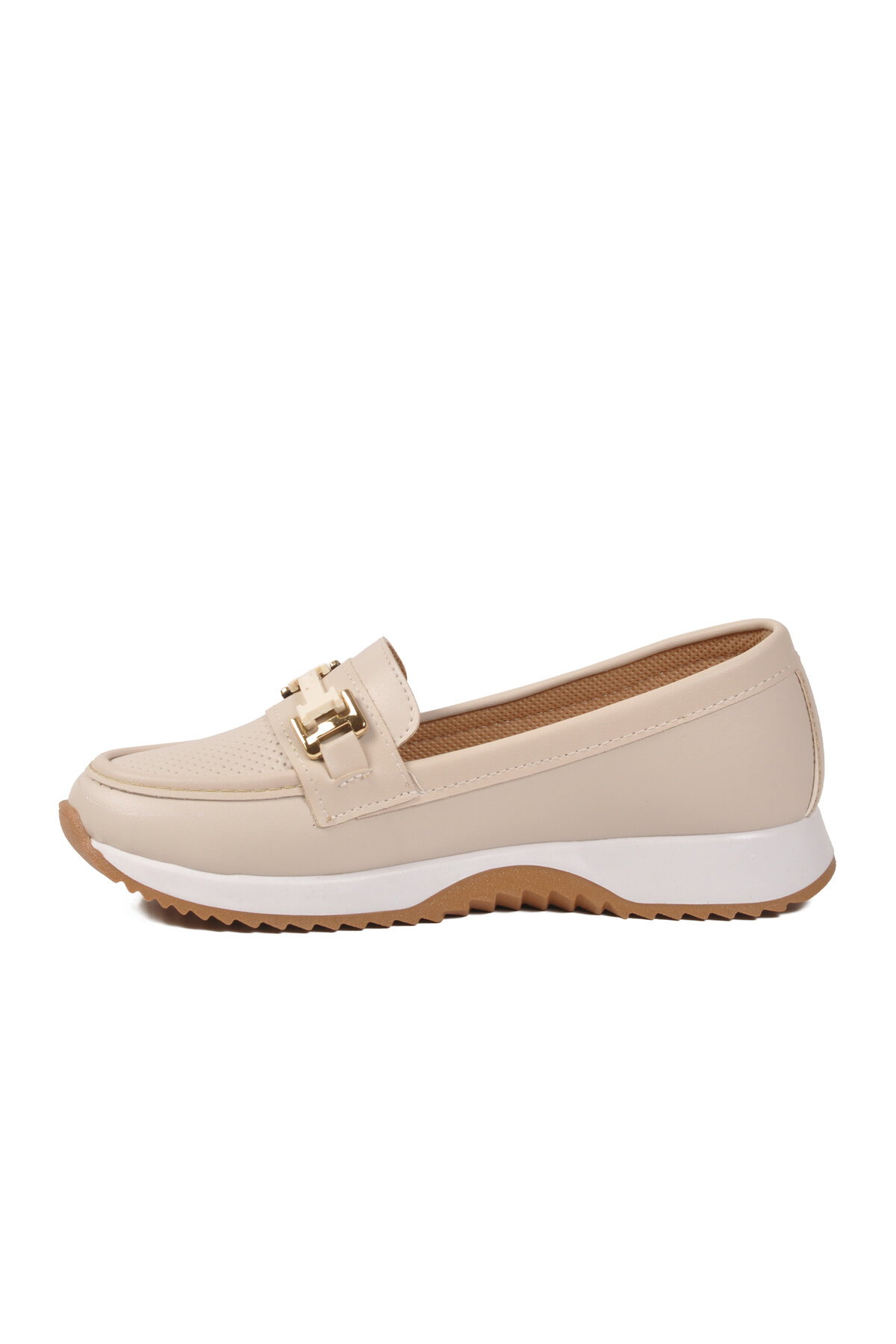 Ayakmod Bej Ayakmod Hafif Esnek Kadın Casual Ayakkabı 067 Z