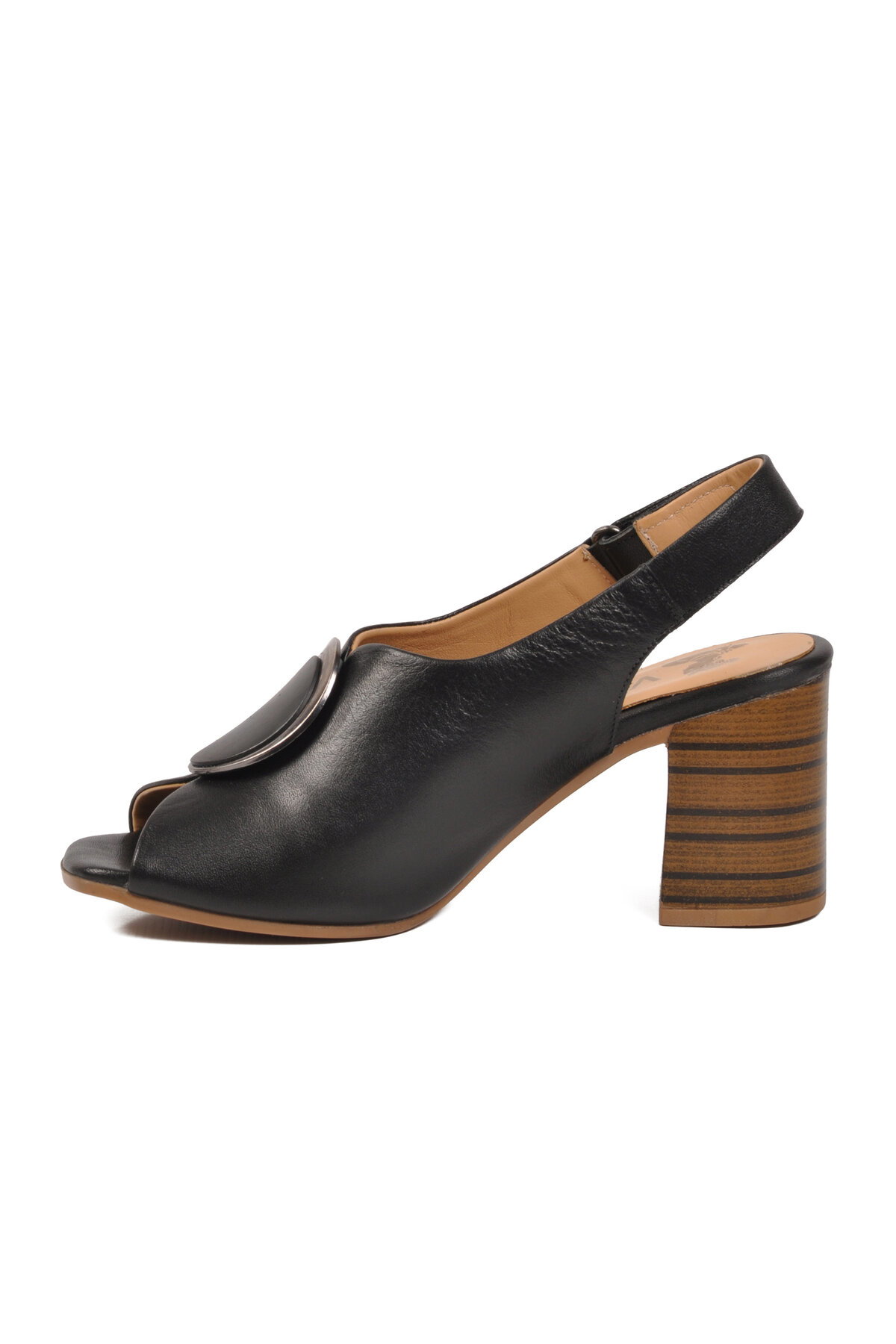 Venüs Bej Venüs Hakiki Deri Kadın Topuklu Sandalet 2108518Y Z