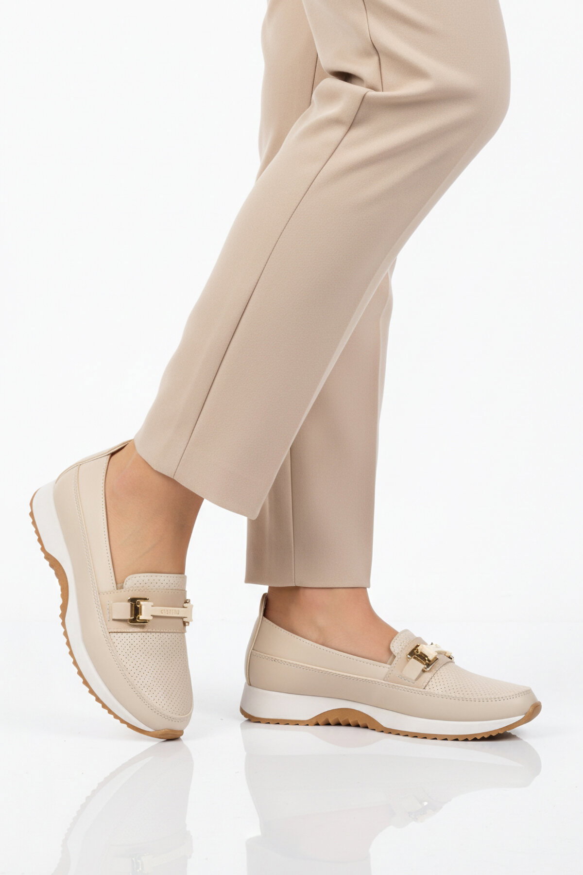 Ayakmod Siyah Ayakmod Hafif Esnek Kadın Casual Ayakkabı 065 Z