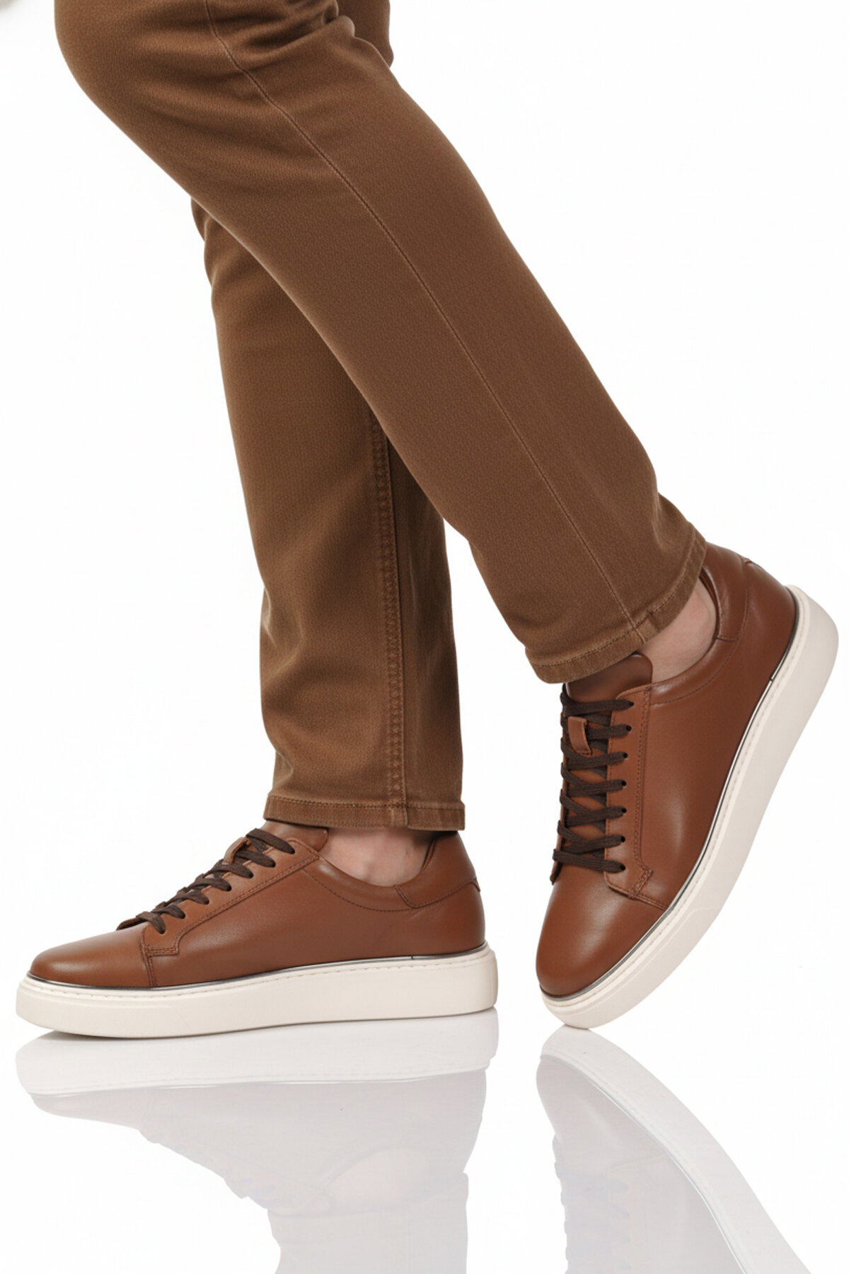 Ayakmod Lacivert Ayakmod Premium Hakiki Deri Erkek Casual Ayakkabı 2689 M