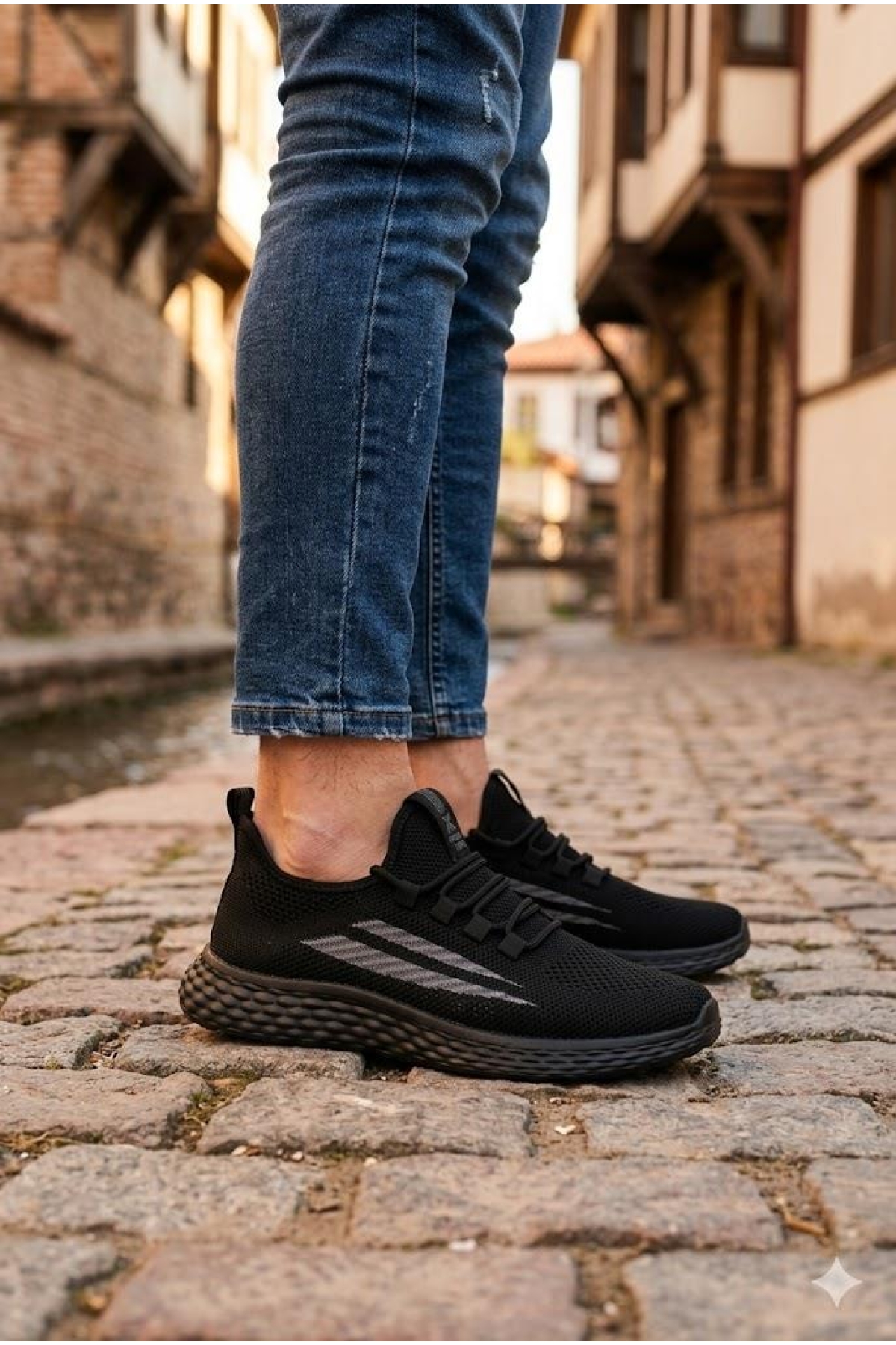 0130 Awidox Rahat Hafif Anatomik Fileli Bağcıksız Sneaker Spor