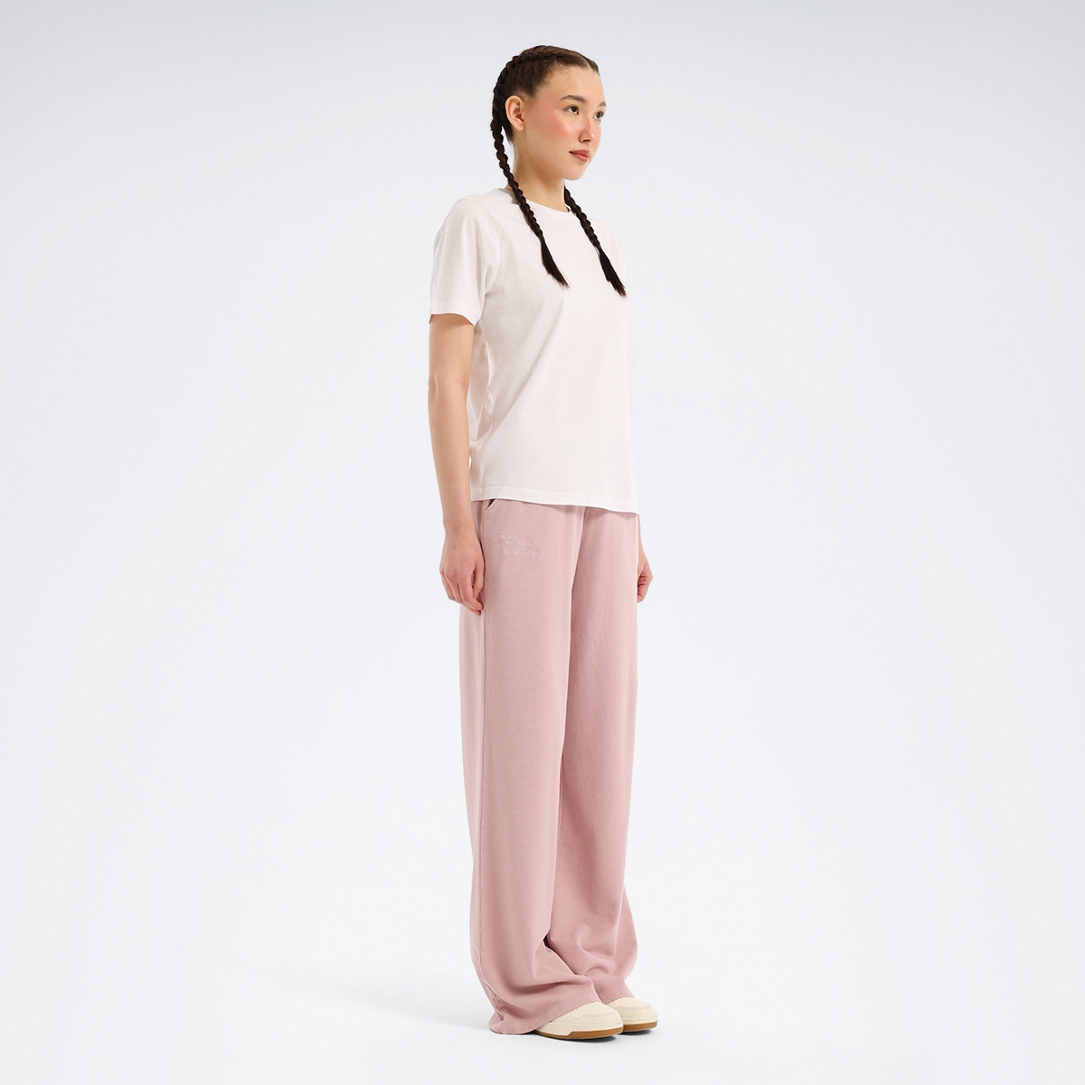 SALLY WIDE LEG Pudra Kadın Eşofman Altı - Reebok