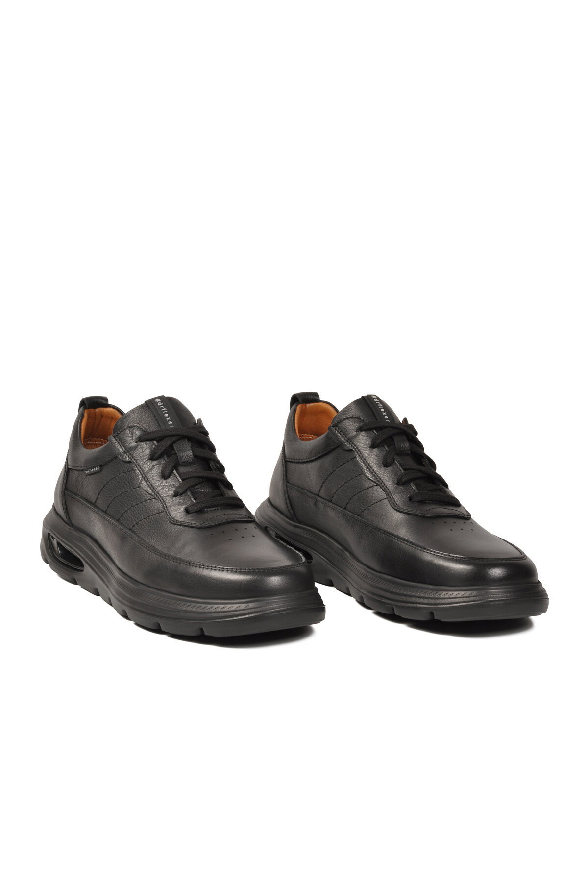 Dr.flexer Siyah Dr.flexer Hakiki Deri Erkek Casual Ayakkabı