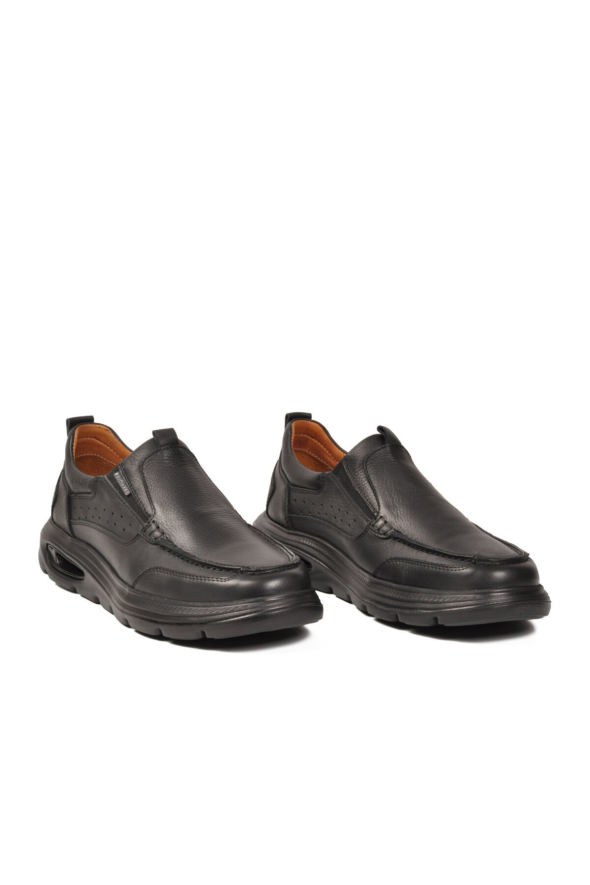 Dr.flexer Siyah Dr.flexer Hakiki Deri Erkek Günlük Ayakkabı