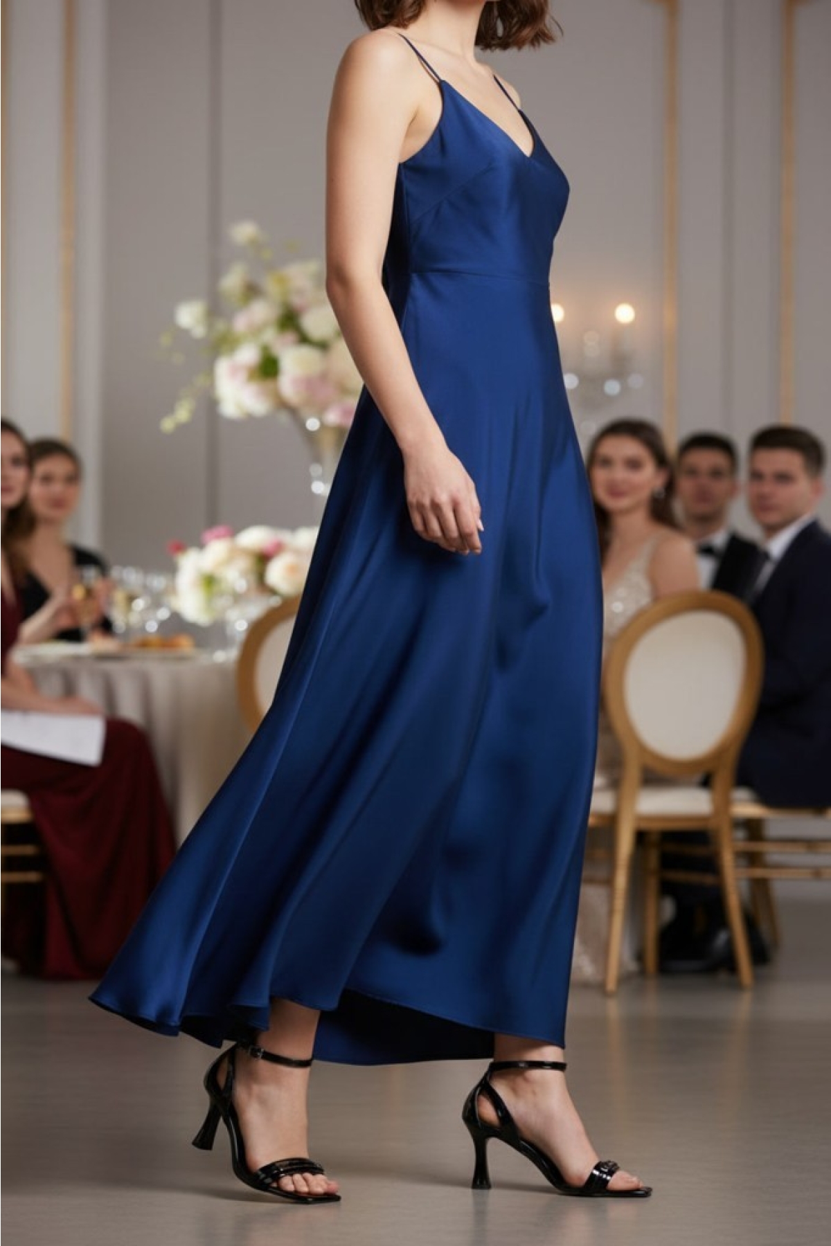 Dagoster Siyah Dagoster DZA07 Rugan DZA07-1296153 8 cm İnce Topuklu Klasik Kadın Ayakkabı