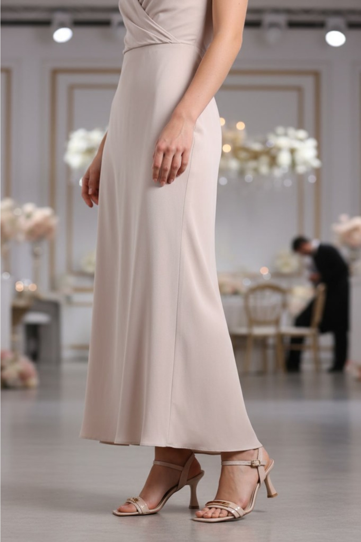 Dagoster Siyah Dagoster DZA07 Rugan DZA07-1296153 8 cm İnce Topuklu Klasik Kadın Ayakkabı