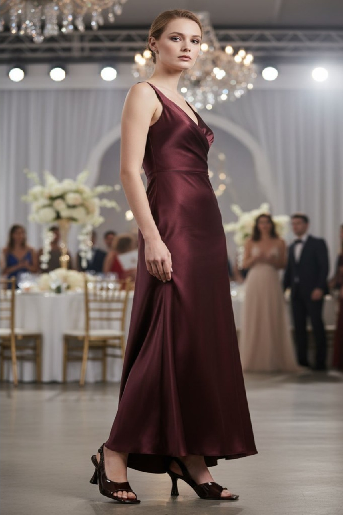 Dagoster Siyah Dagoster DZA07 Rugan DZA07-1296155 İnce Topuklu Kadın Ayakkabı