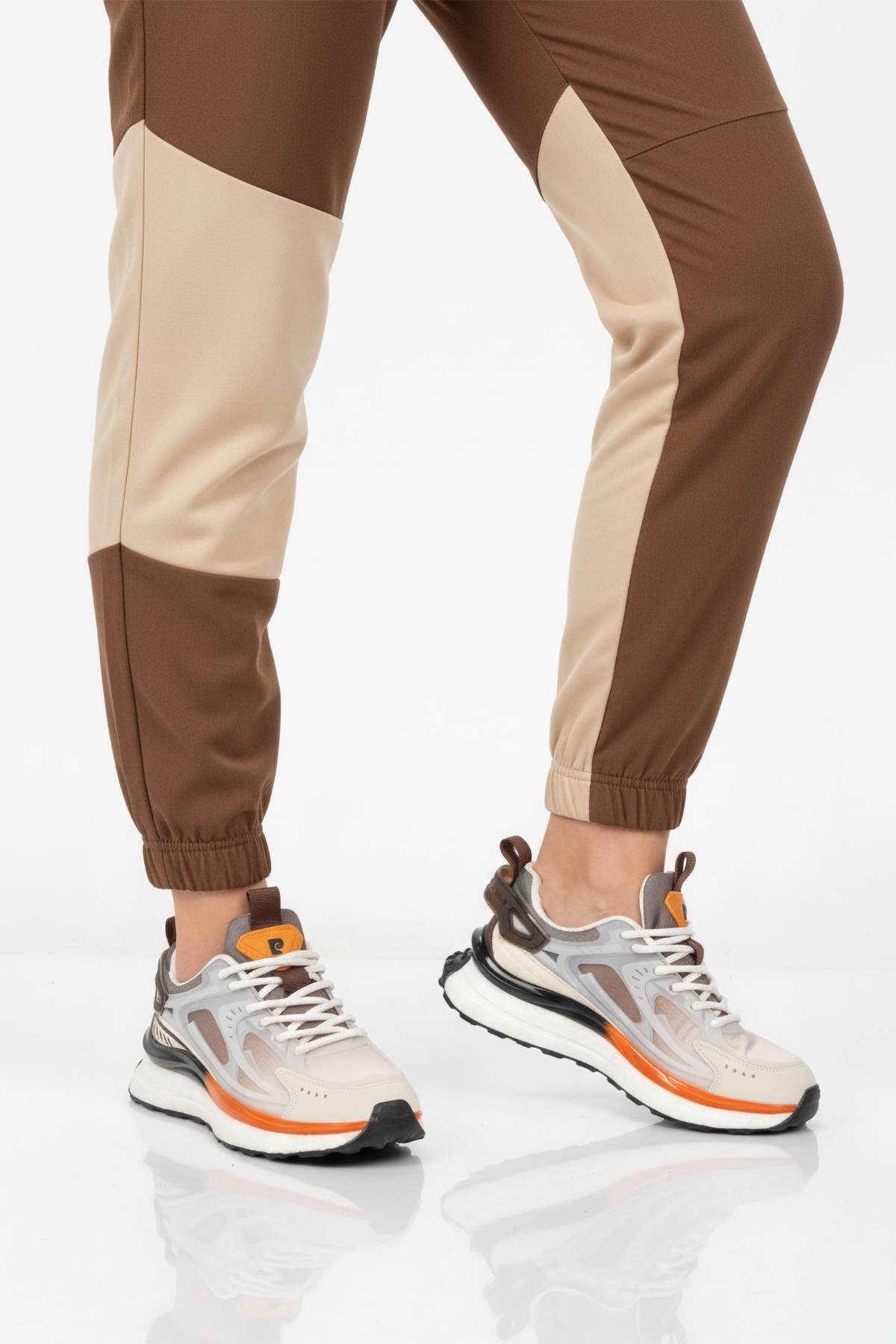 PCI-10106 Z Beyaz-Kahve Unisex Spor Ayakkabı Fiyatları - 201740936